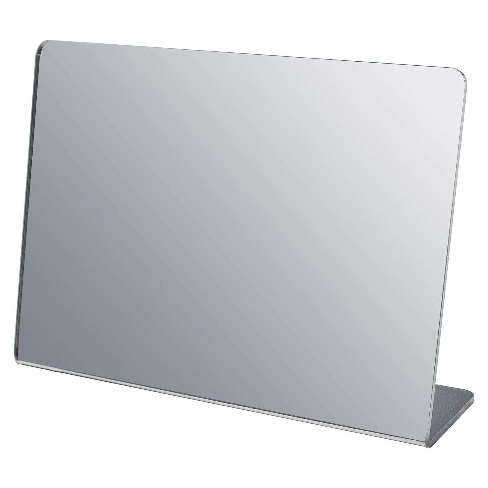 Espejo Acrílico 18 x 13 cm Respaldo Inclinable Marketing Holders