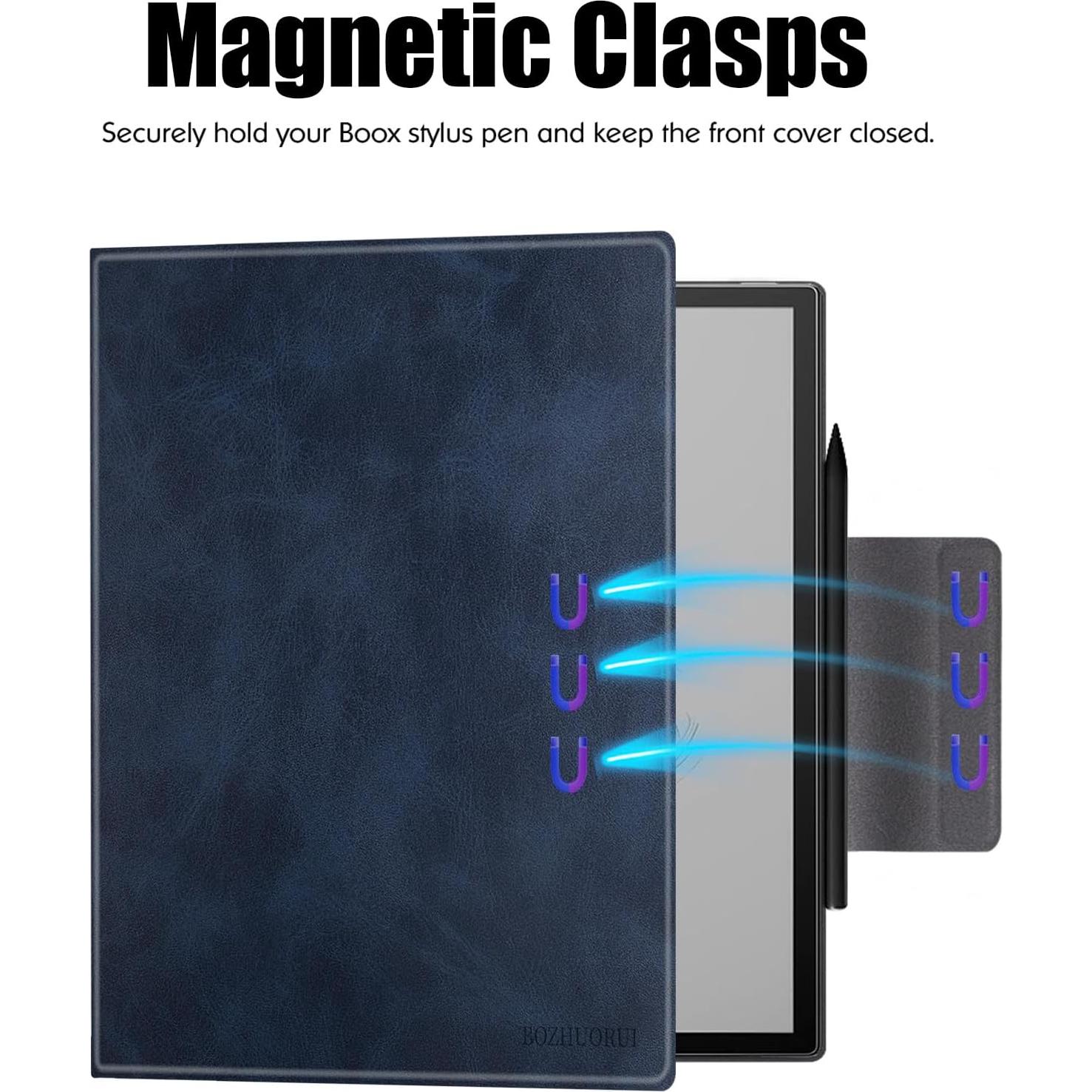Funda Magnética BOZHUORUI para 13.3" Boox Note Max y Tab X C