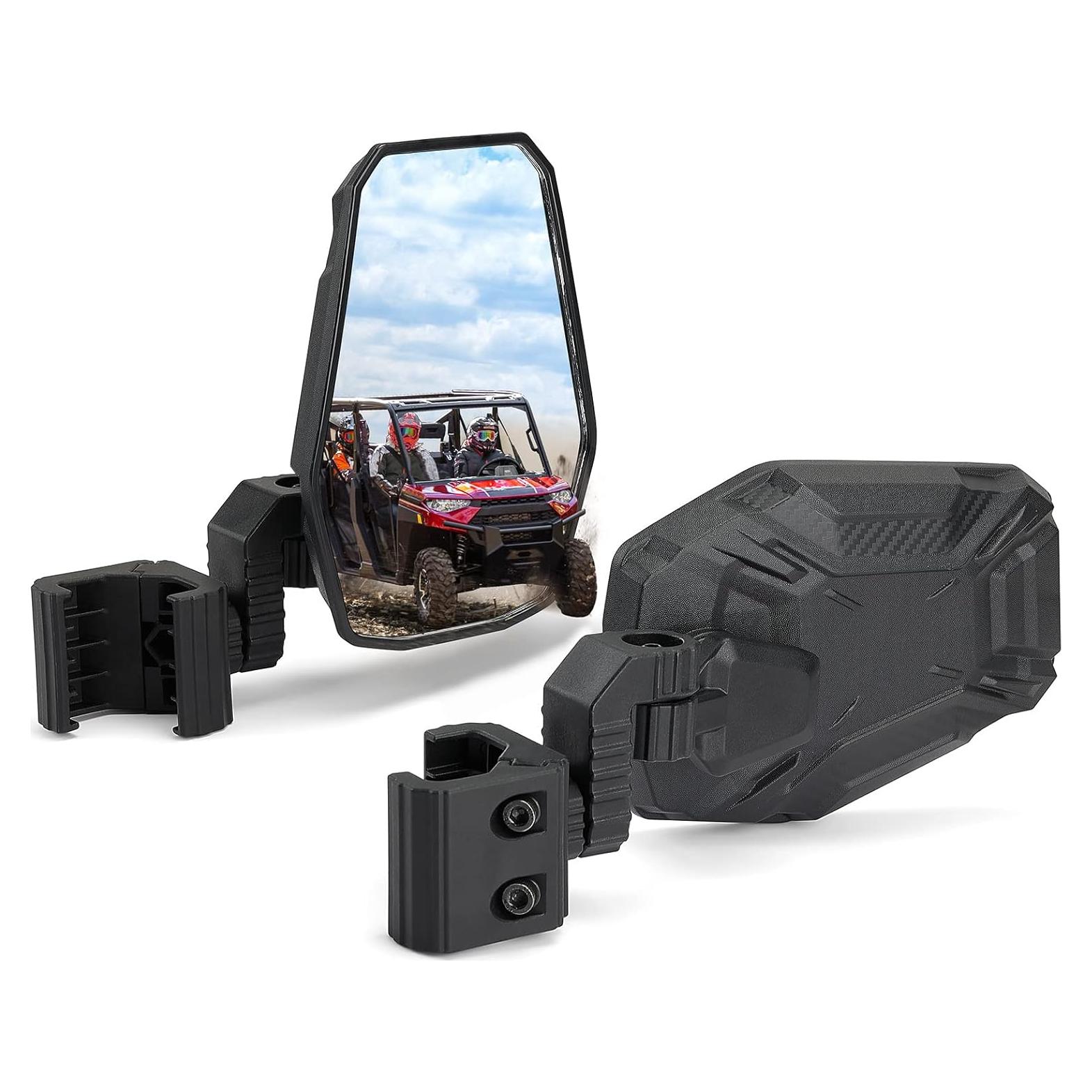 Espejos Laterales UTV KEMIMOTO Pro-Fit Ajustables 17x12 cm