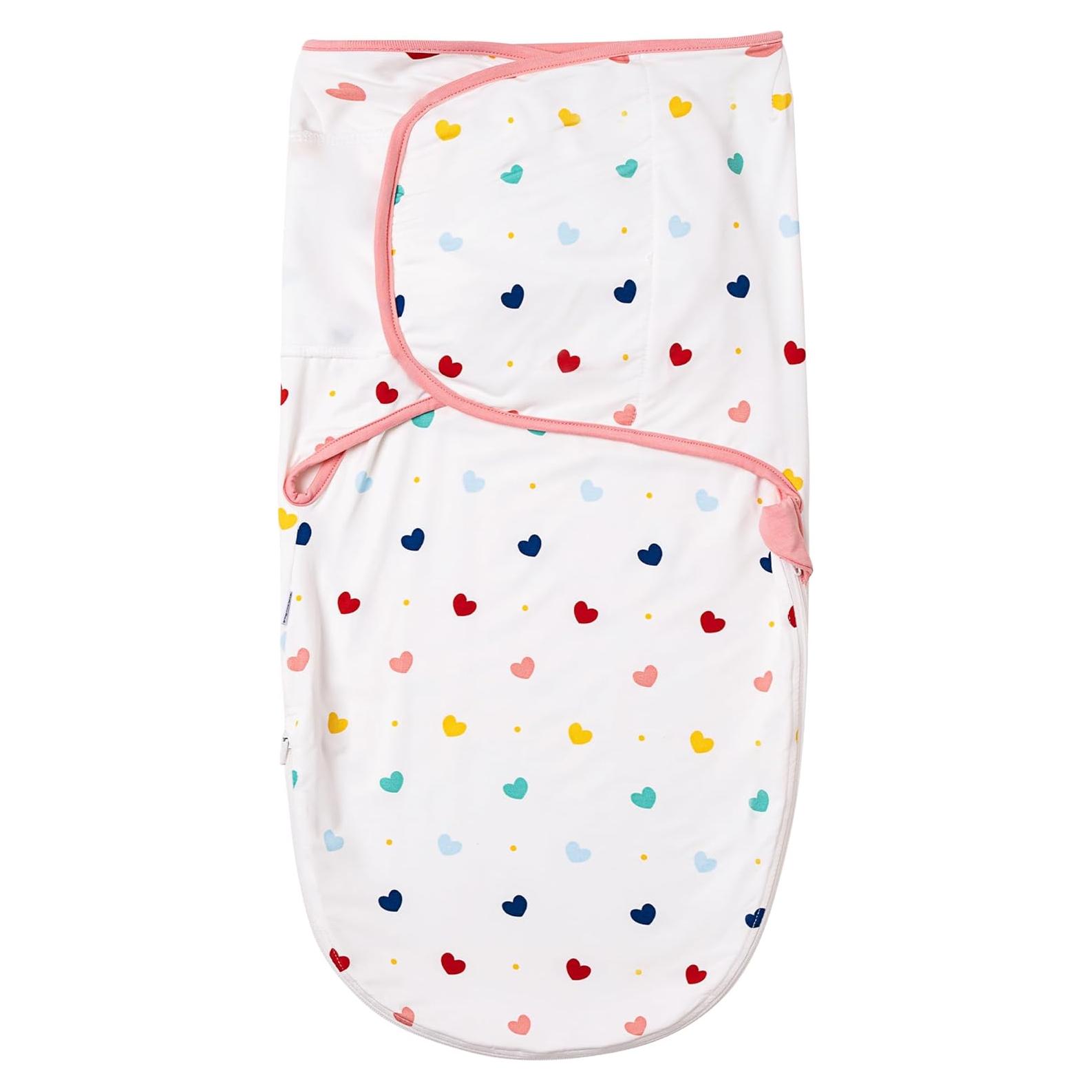 Saco de Sueño Swaddle BambooBud 0-3 Meses Corazón