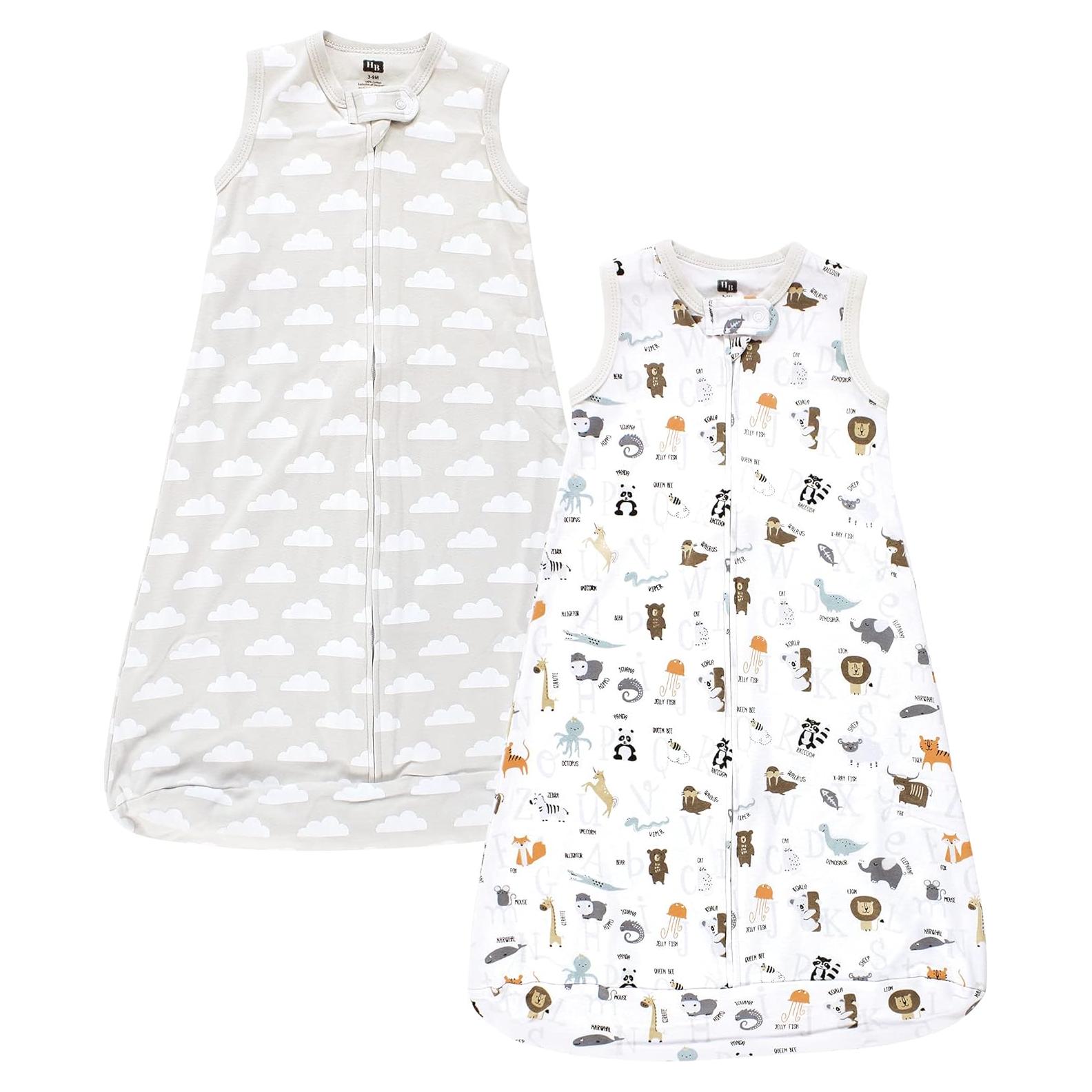 Saco de Dormir Sin Mangas Hudson Baby 100% Algodón 0-3 Meses