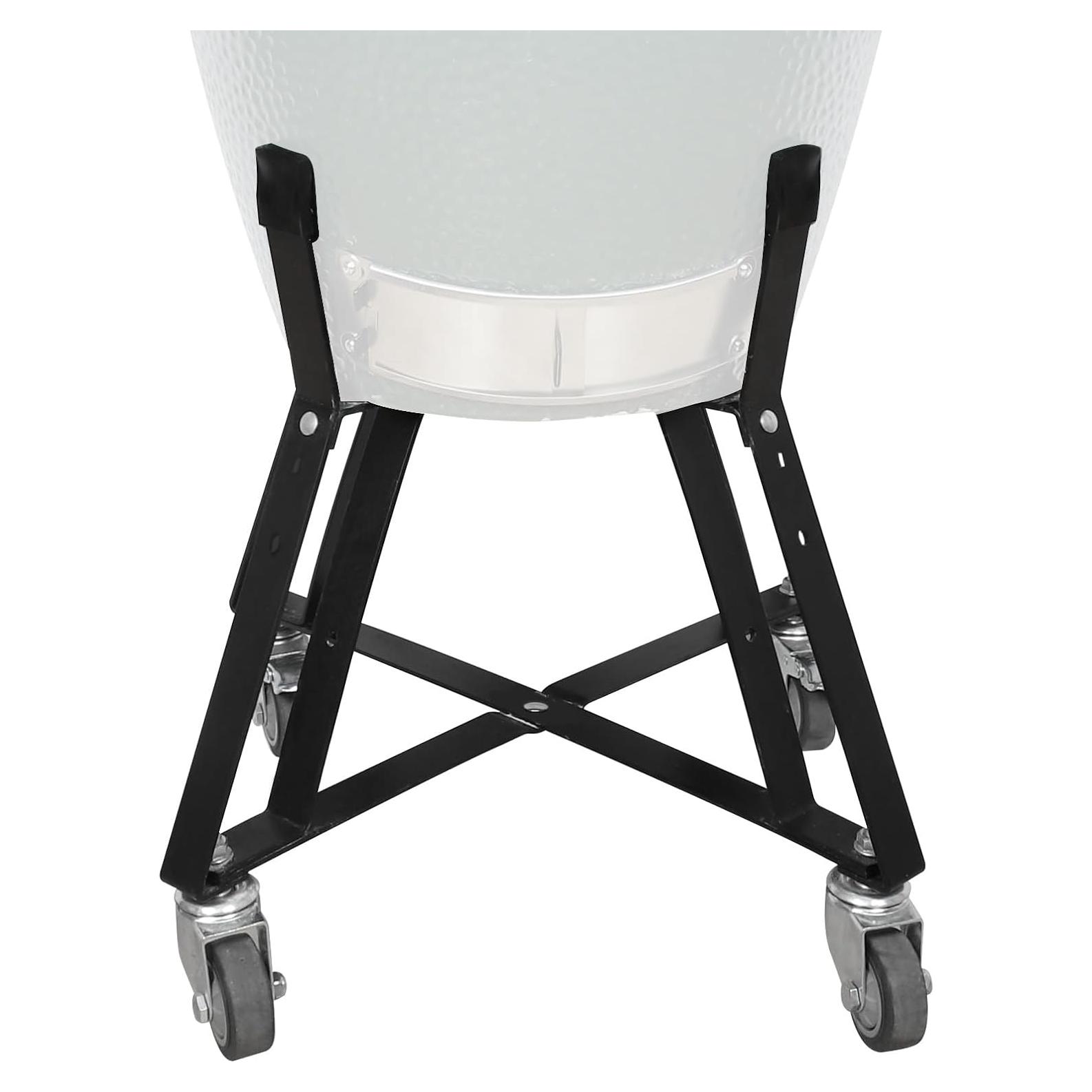 Carro Rodante Kamado Fábrica Negro 39.4 cm Acero Resistente