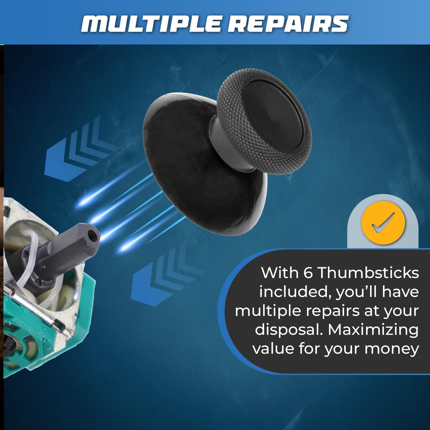 Reemplazo Joystick Xbox One SOSS GAMING - 6 Palancas + Destornilladores
