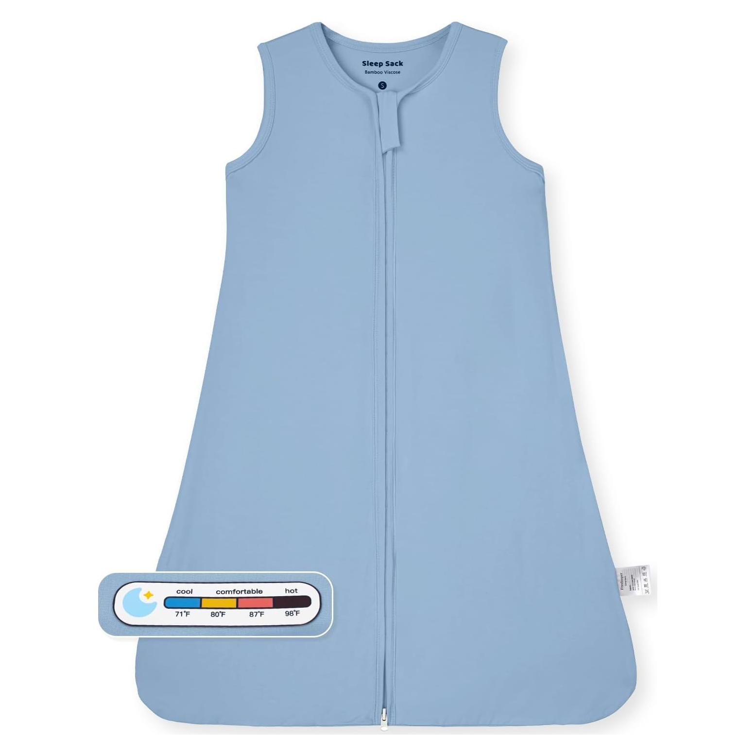 Saco de Sueño Freelooper Viscosa de Bambú 0.5 Tog Bebé 0-6 Meses
