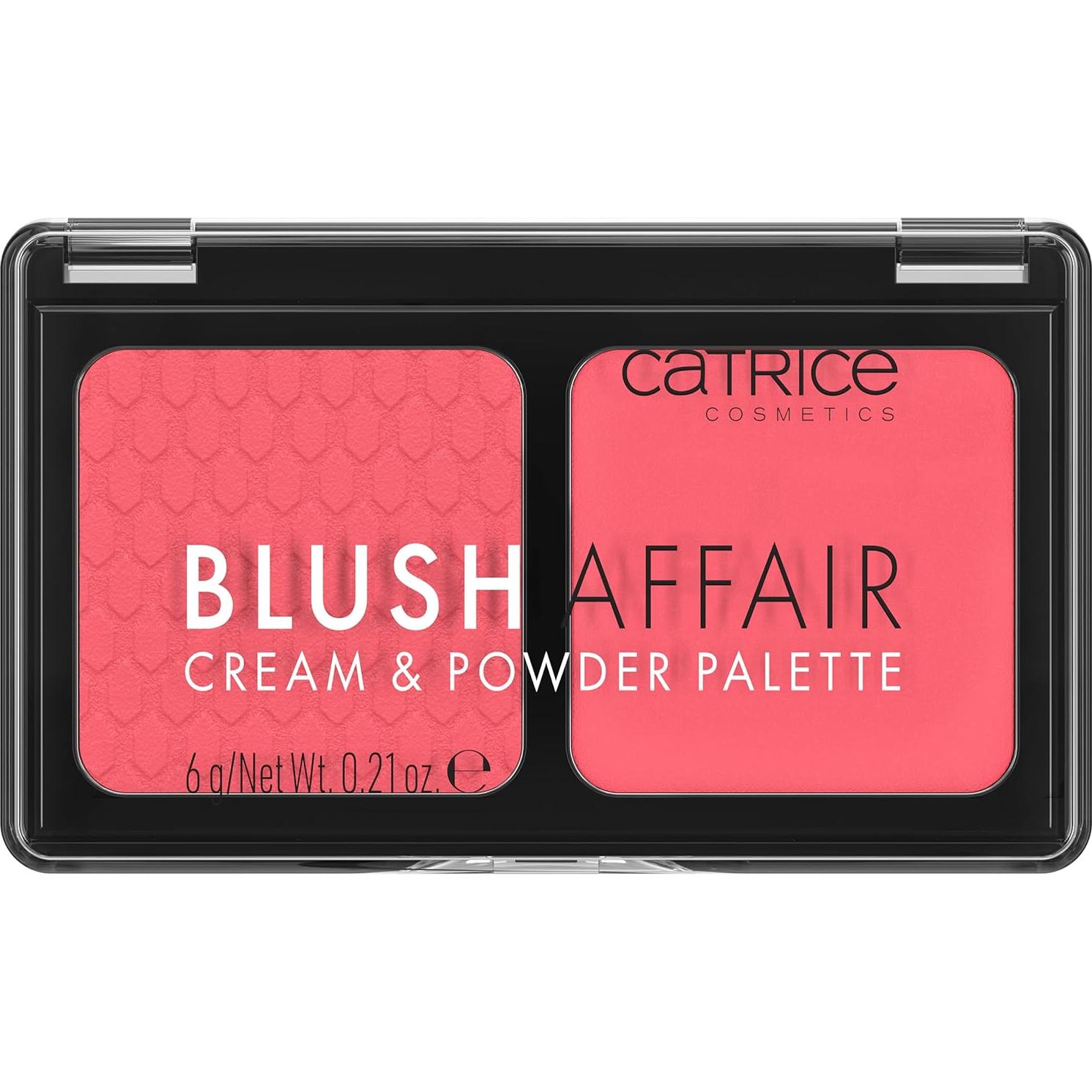 Paleta de Rubor Crema y Polvo Catrice Blush Affair 49.6g