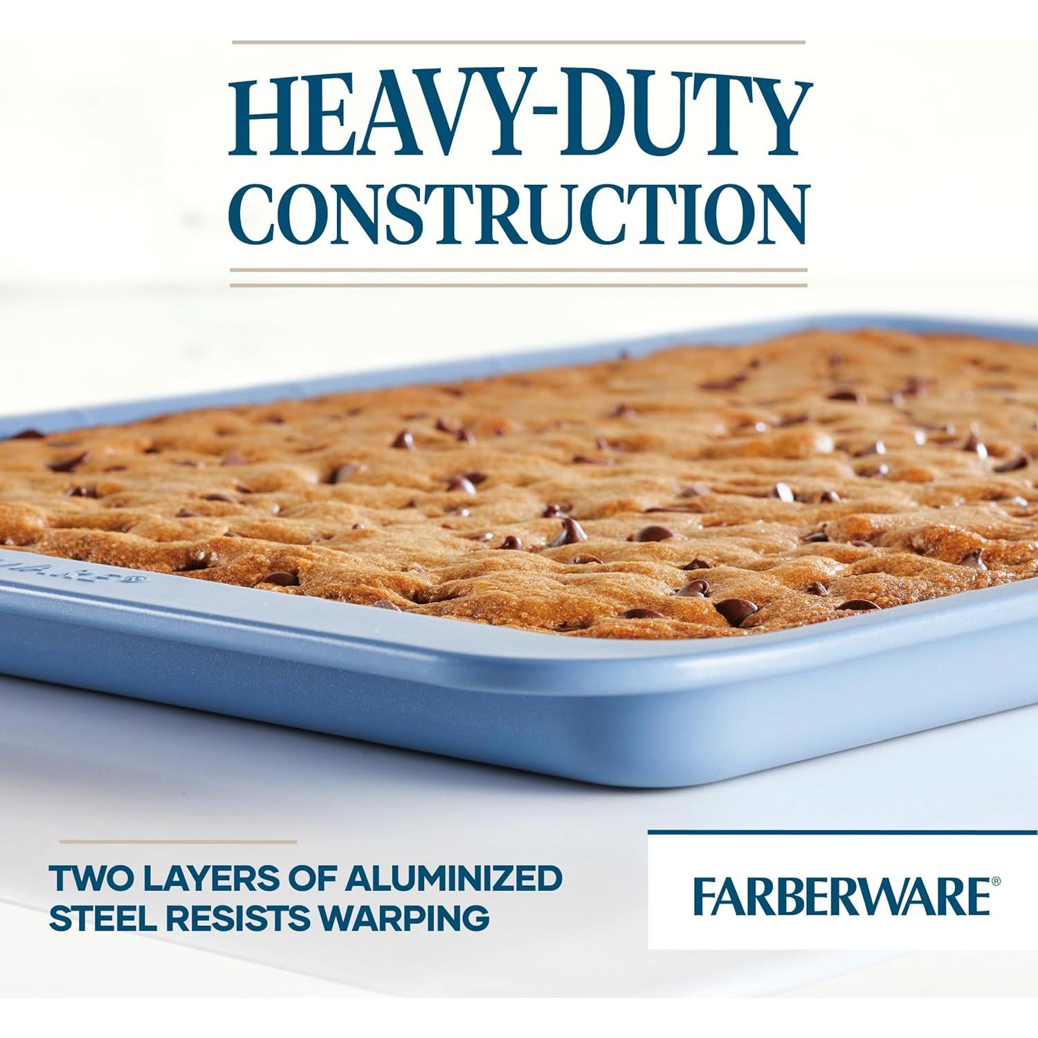 Bandeja para Galletas Farberware Easy Solutions 43x28 cm Azul