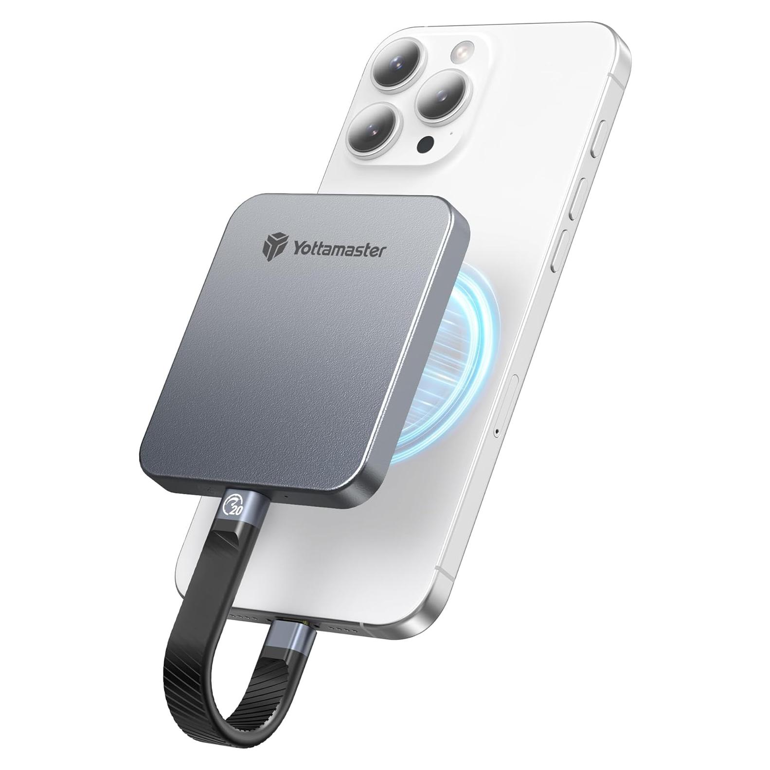 Yottamaster SSD Externo Magnético 512GB USB 3.2 2000MB/s