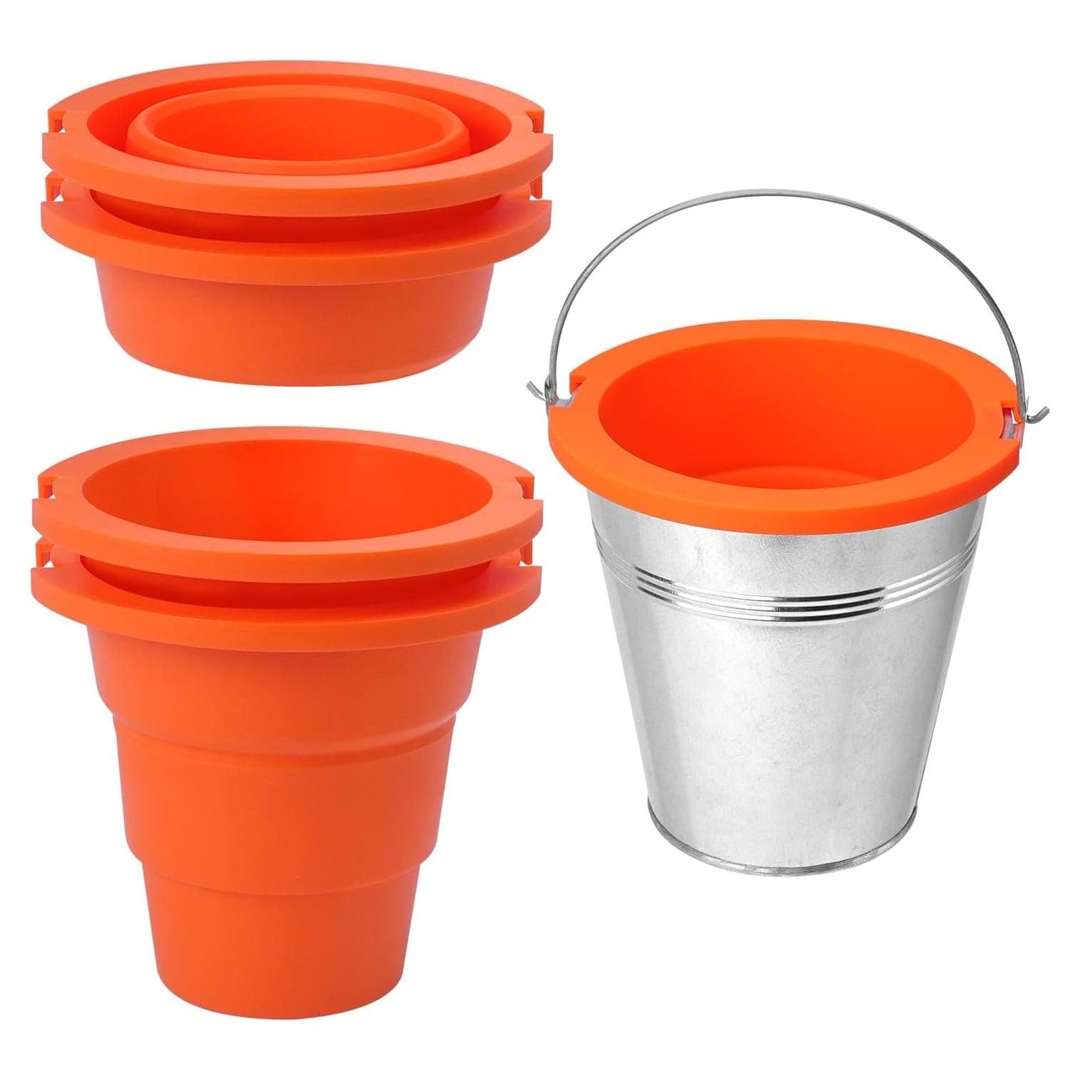 Forros de Silicona NUPICK para Cubos de Grasa - Paquete de 4