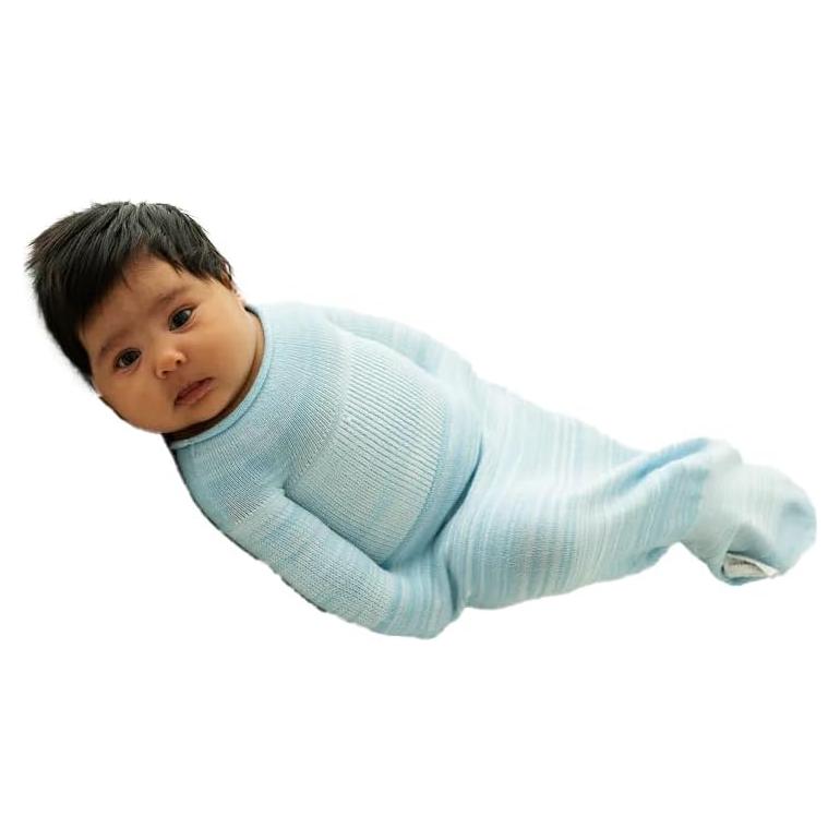 Saco de Sueño Swaddelini Azul para Bebés 2.7-5.4 kg