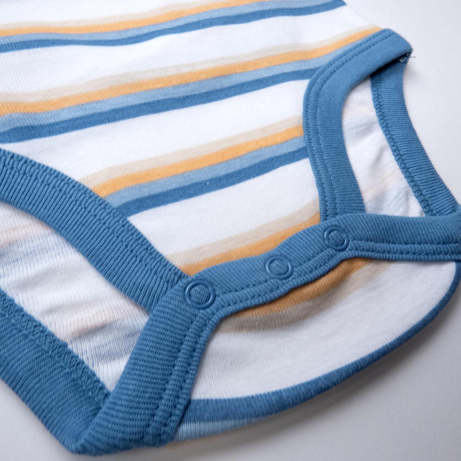 Bodysuits de Manga Larga HonestBaby 3 Piezas Algodón Orgánico