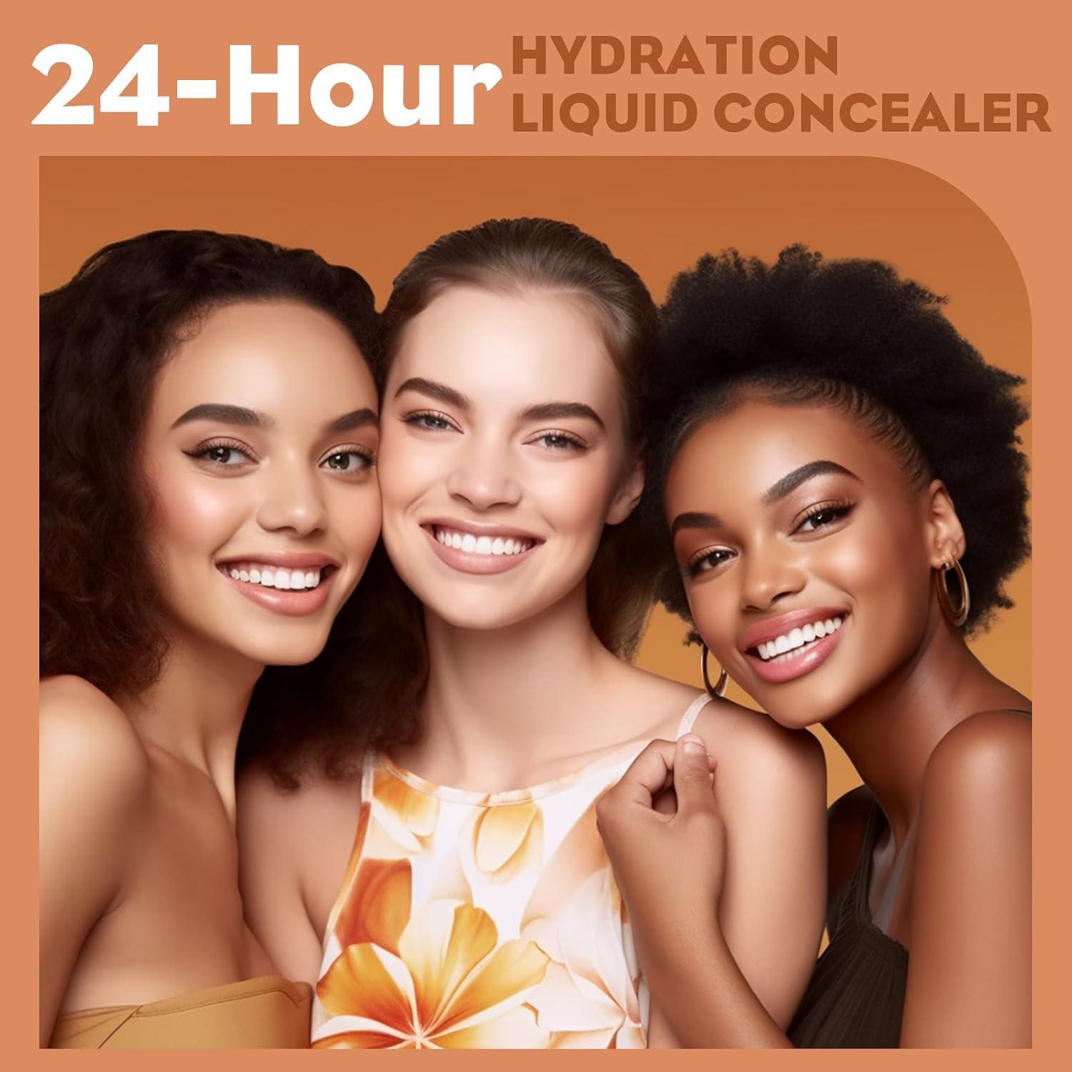 Corrector Líquido UCANBE Hidratante Claro 11.6cm - Cobertura Completa