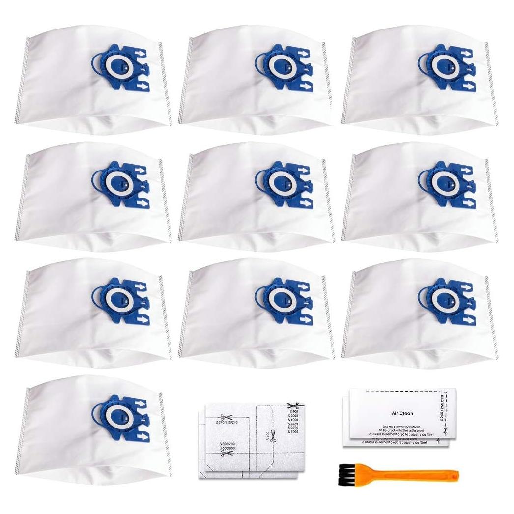 Bolsas de Reemplazo Miele GN Wagfall - 10 Bolsas + 2 Filtros