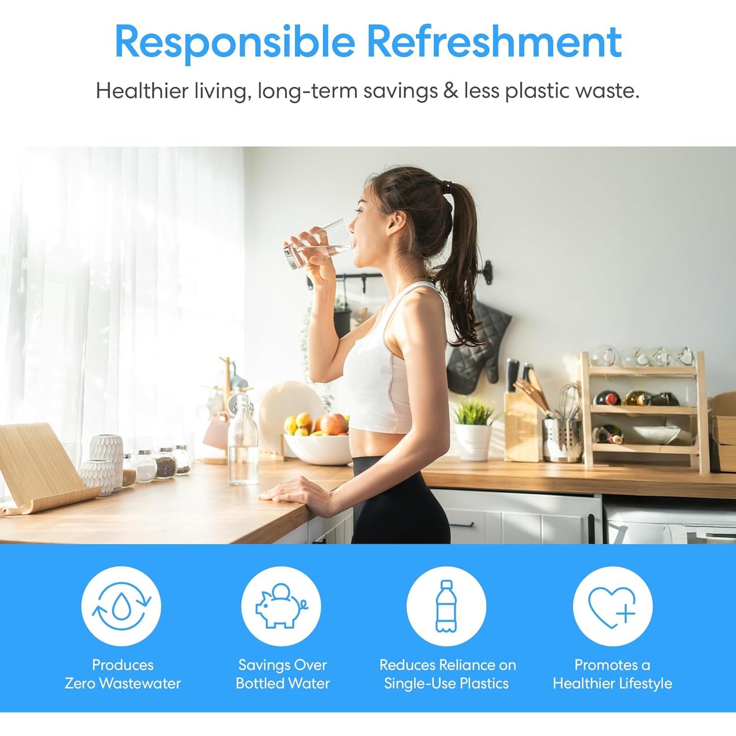 Dispensador de Agua Brio CLBL420V2 3 Temperaturas Acero Inoxidable