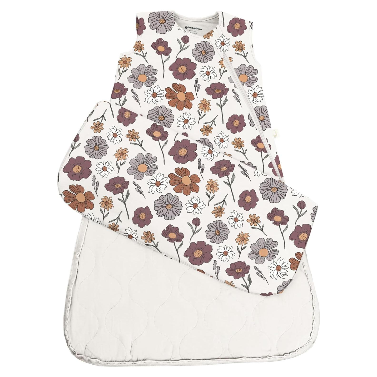 Saco de Sueño GUNAMUNA Bebé Unisex 3-9 Meses Rayón Bambú 2.6 TOG