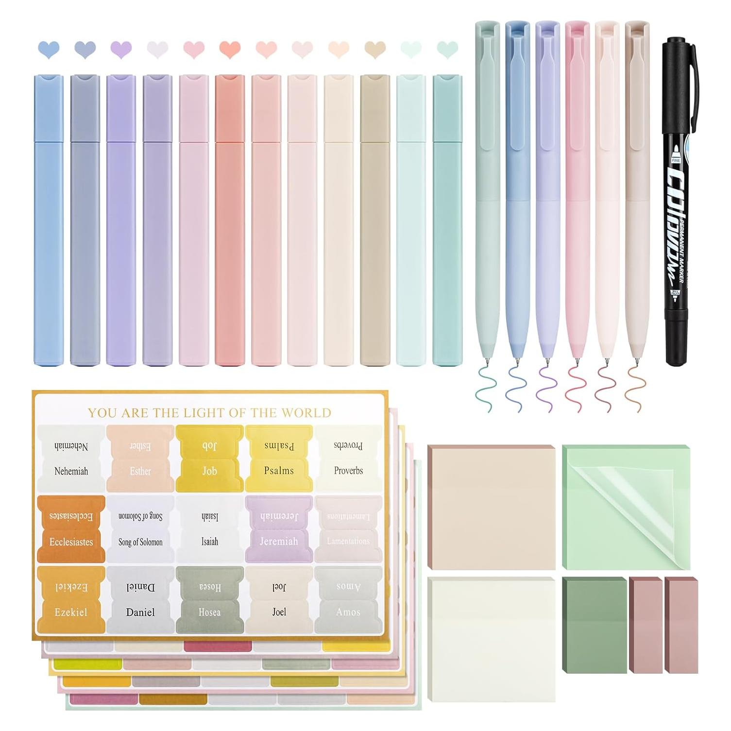 Kit de Journaling Bíblico 30 Piezas Pindda - Marcadores y Bolígrafos