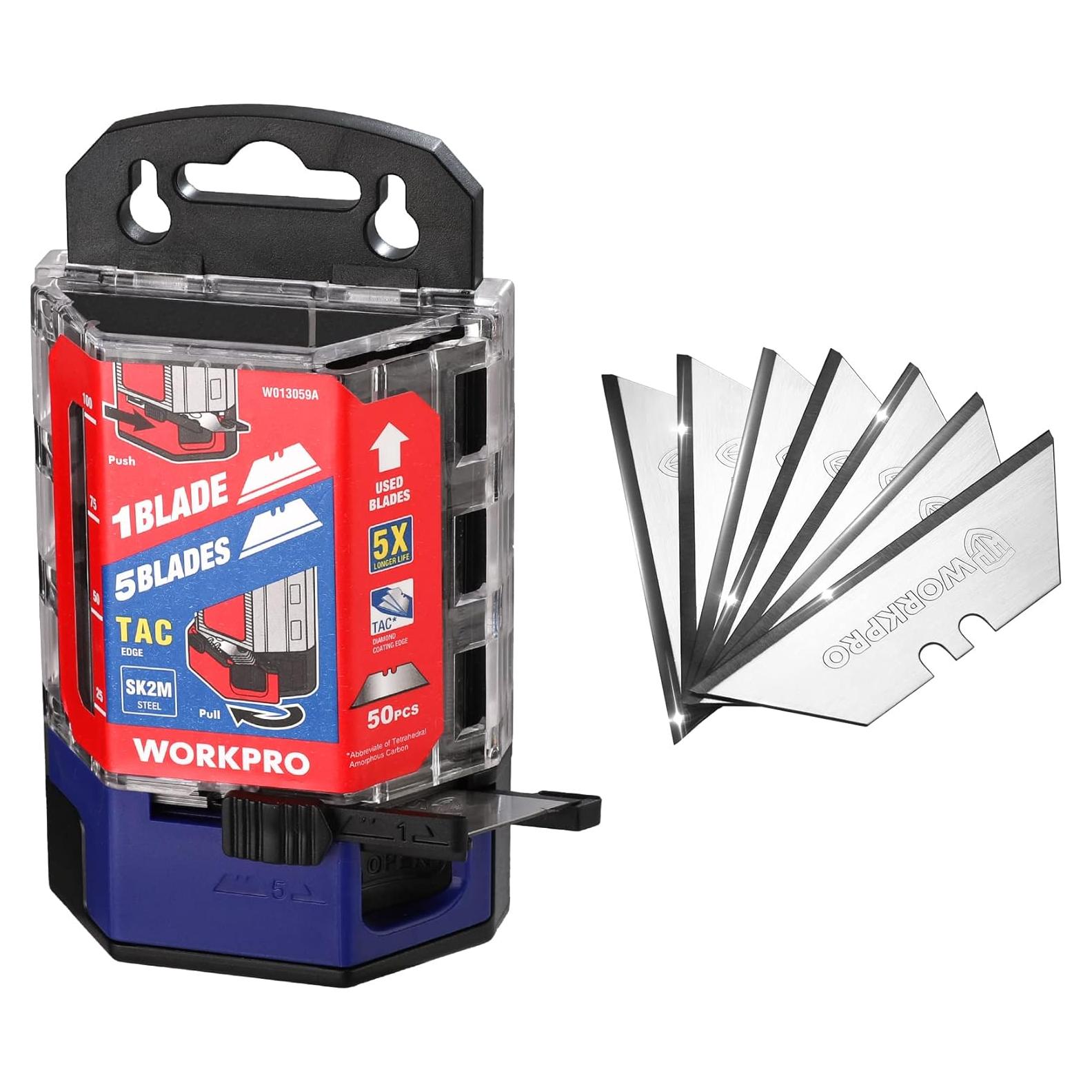 Cuchilla de Diamante 50 Piezas + Cuchillo Utility