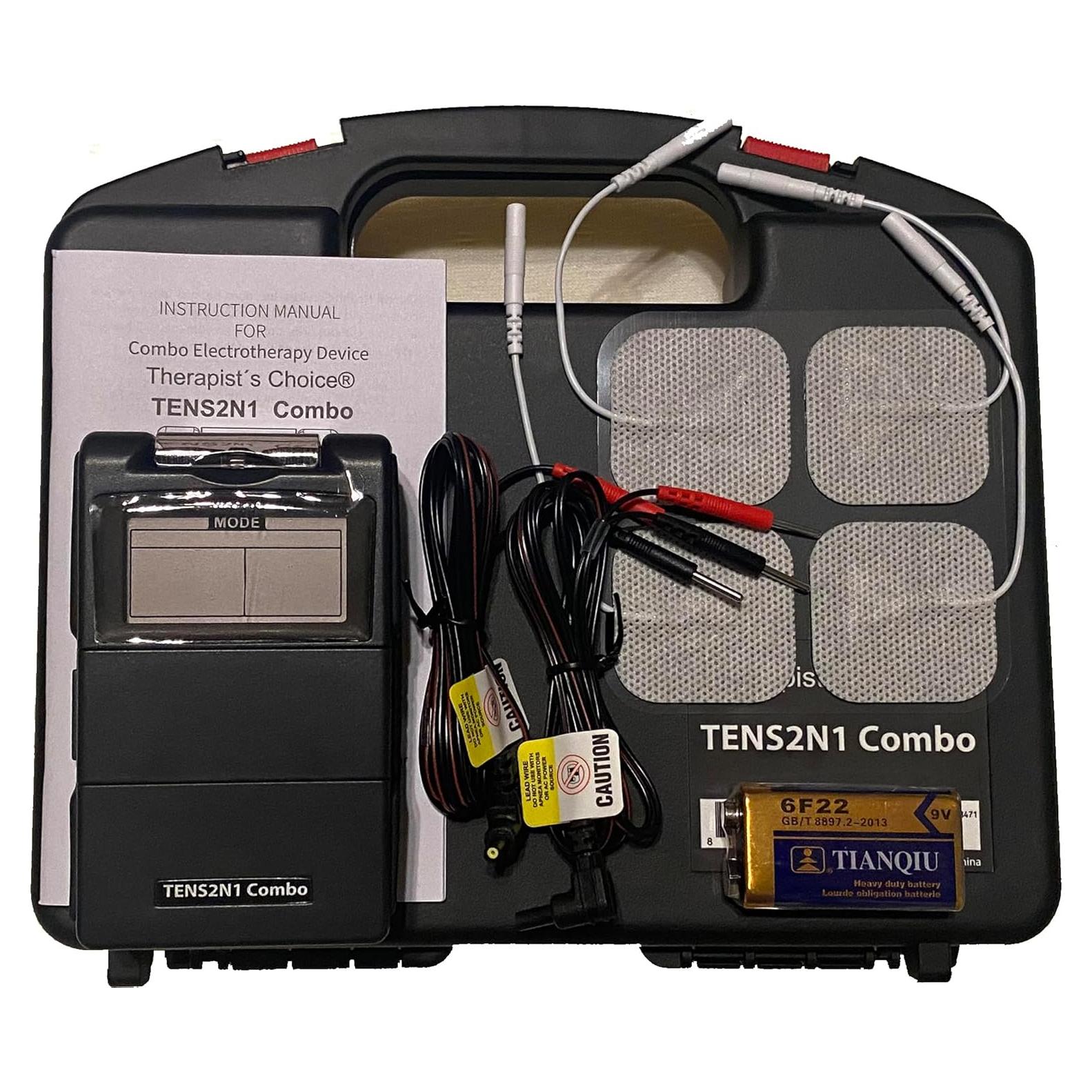 Unidad TENS y EMS Elección del Terapeuta 2 en 1, Alivio Dolor