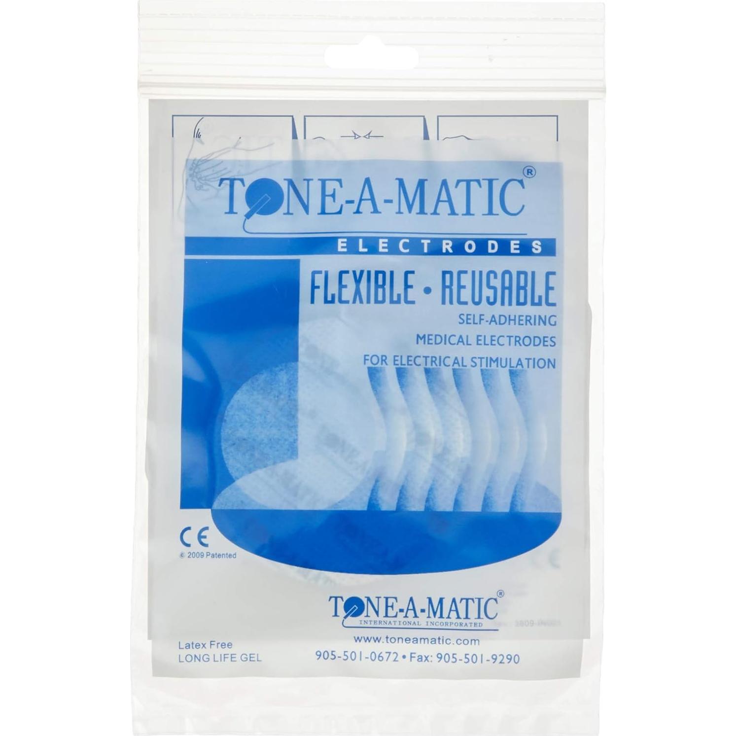 Electrodos Adhesivos TAMTEC 5.08 cm - Paquete de 20 - Aprobados FDA