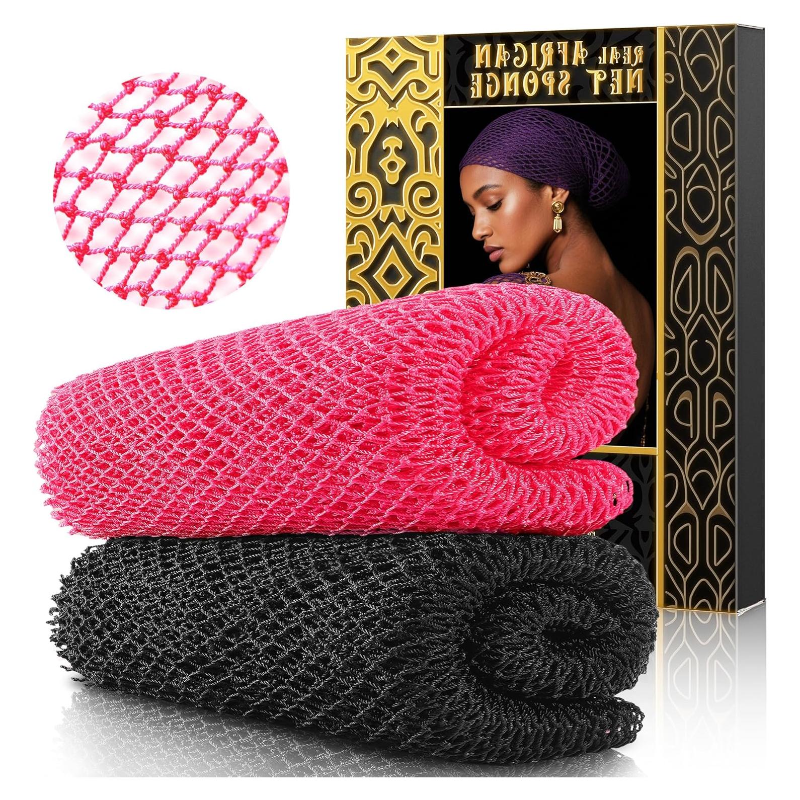 Esponjas de Baño Exfoliantes ACLMFUP - 2 Piezas Suaves