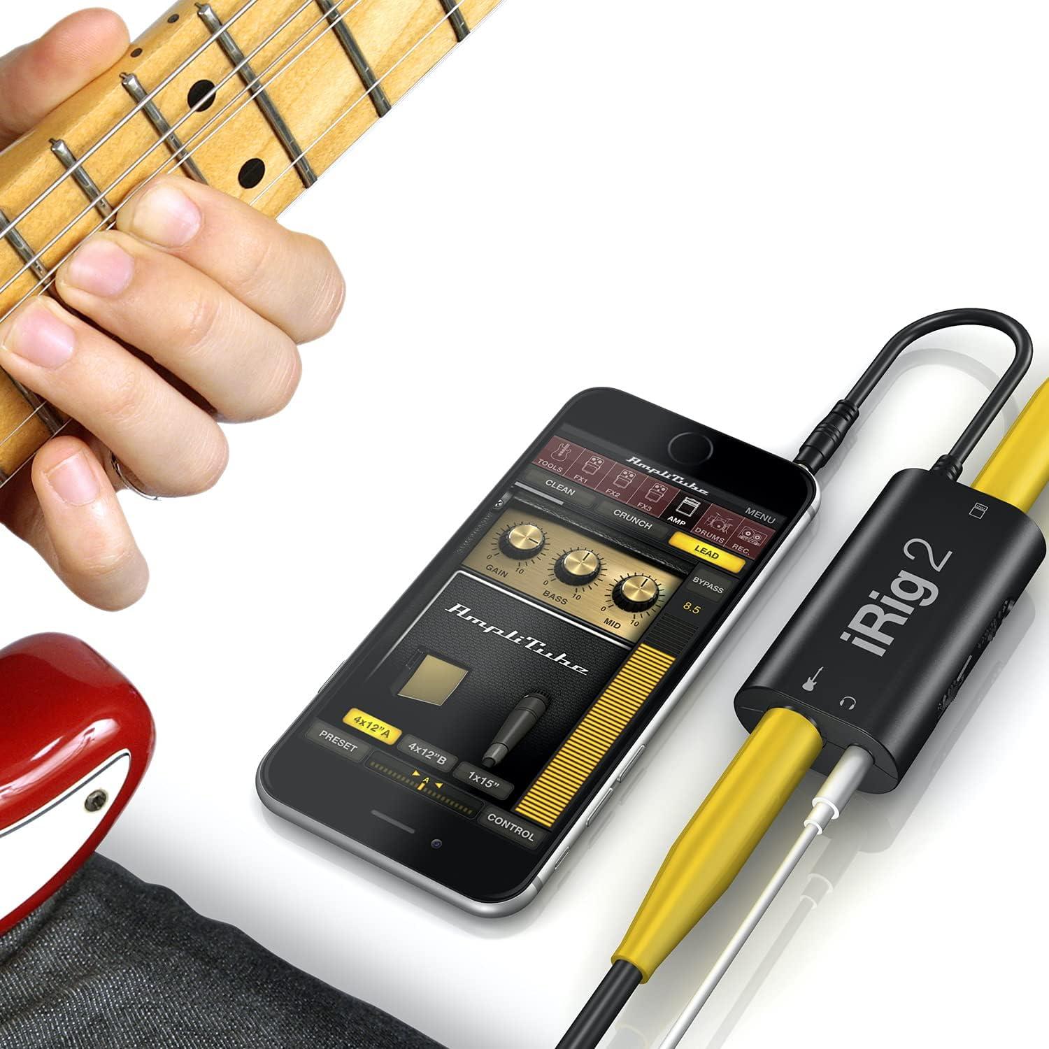 Interfaz de Audio IK Multimedia iRig 2 para Guitarra