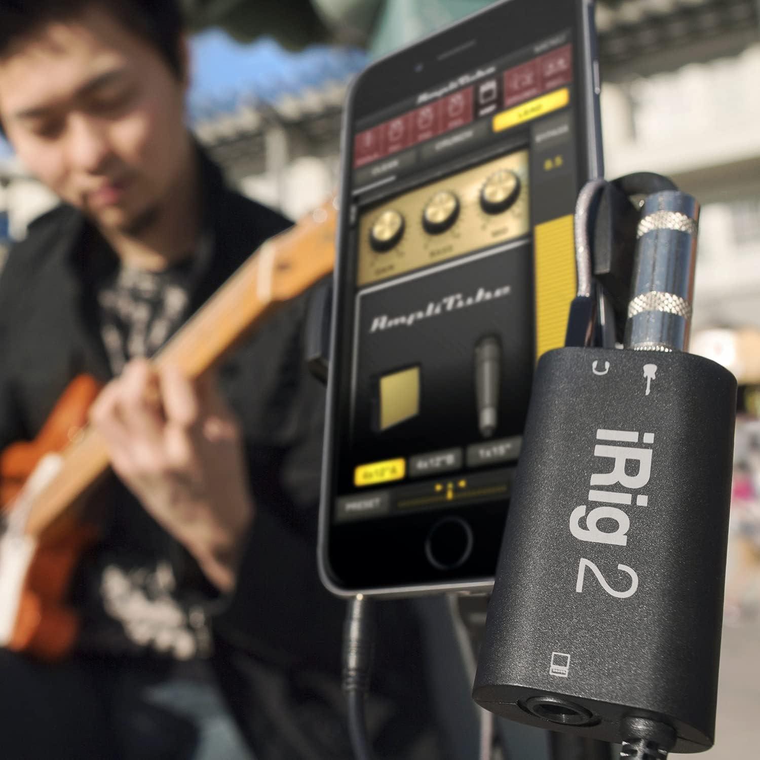 Interfaz de Audio IK Multimedia iRig 2 para Guitarra