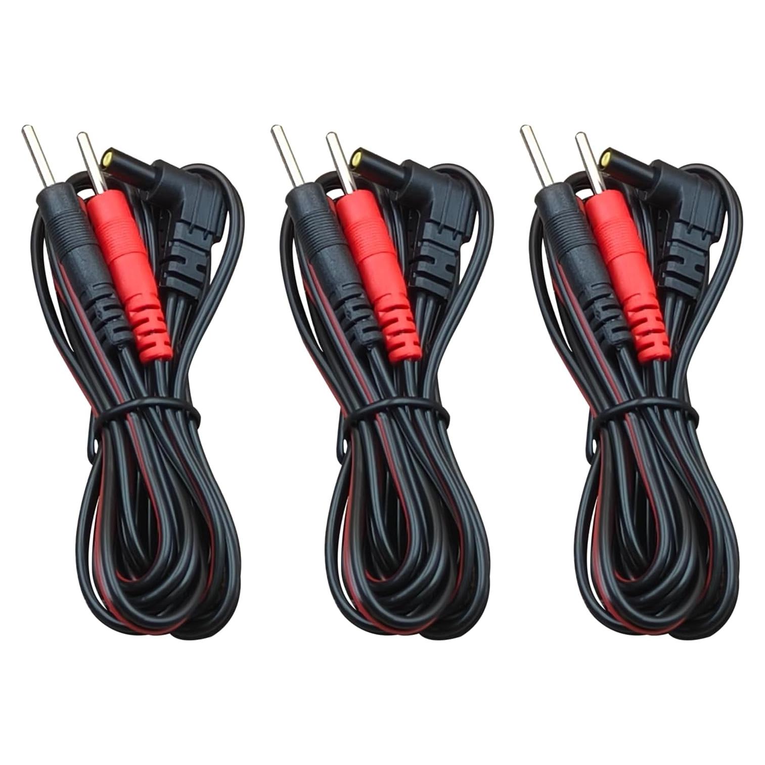 Cables de Reemplazo TENS BesCable 2.35mm 1.2m - Paquete de 3