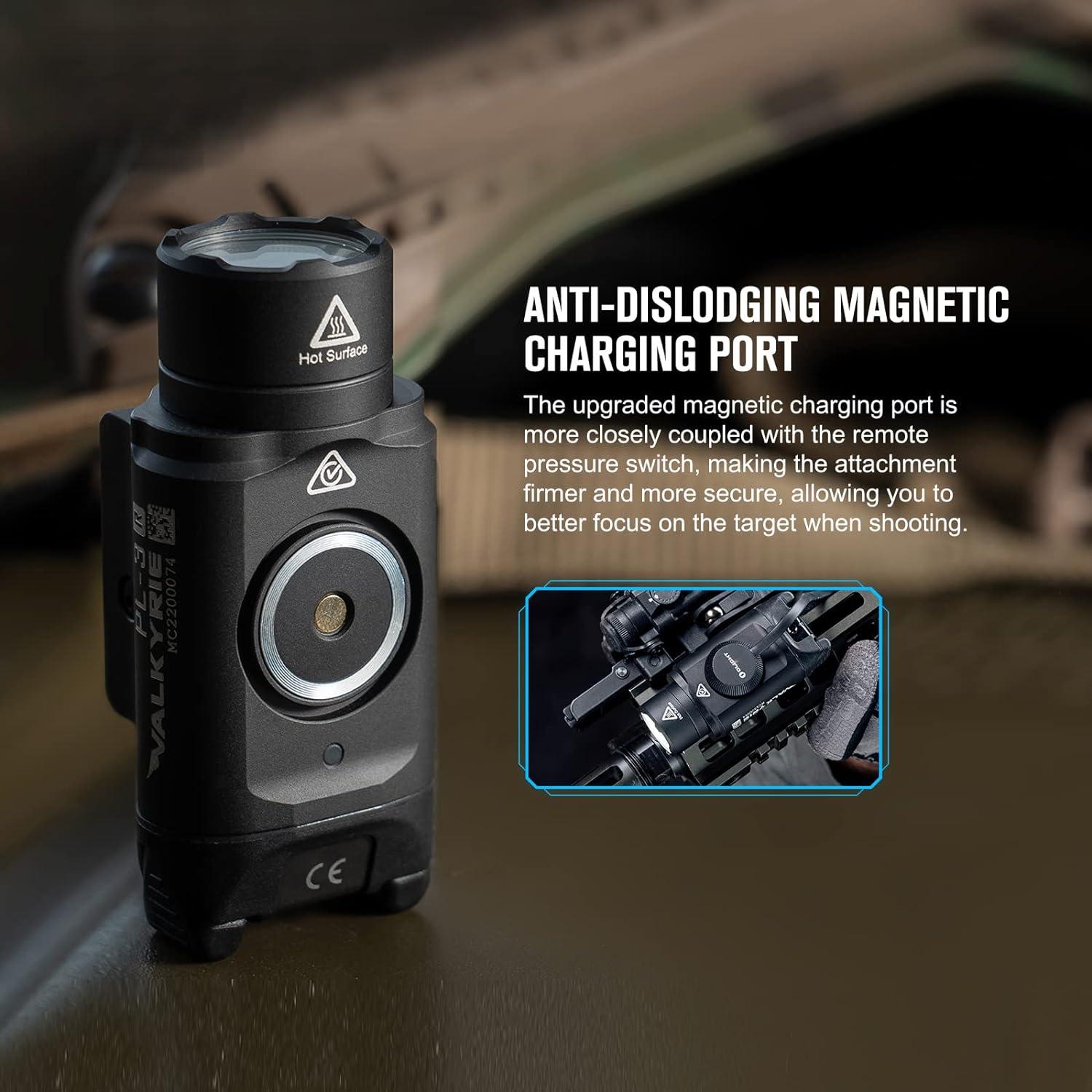 Linterna Táctica OLIGHT PL-3R 1500 Lúmenes Recargable