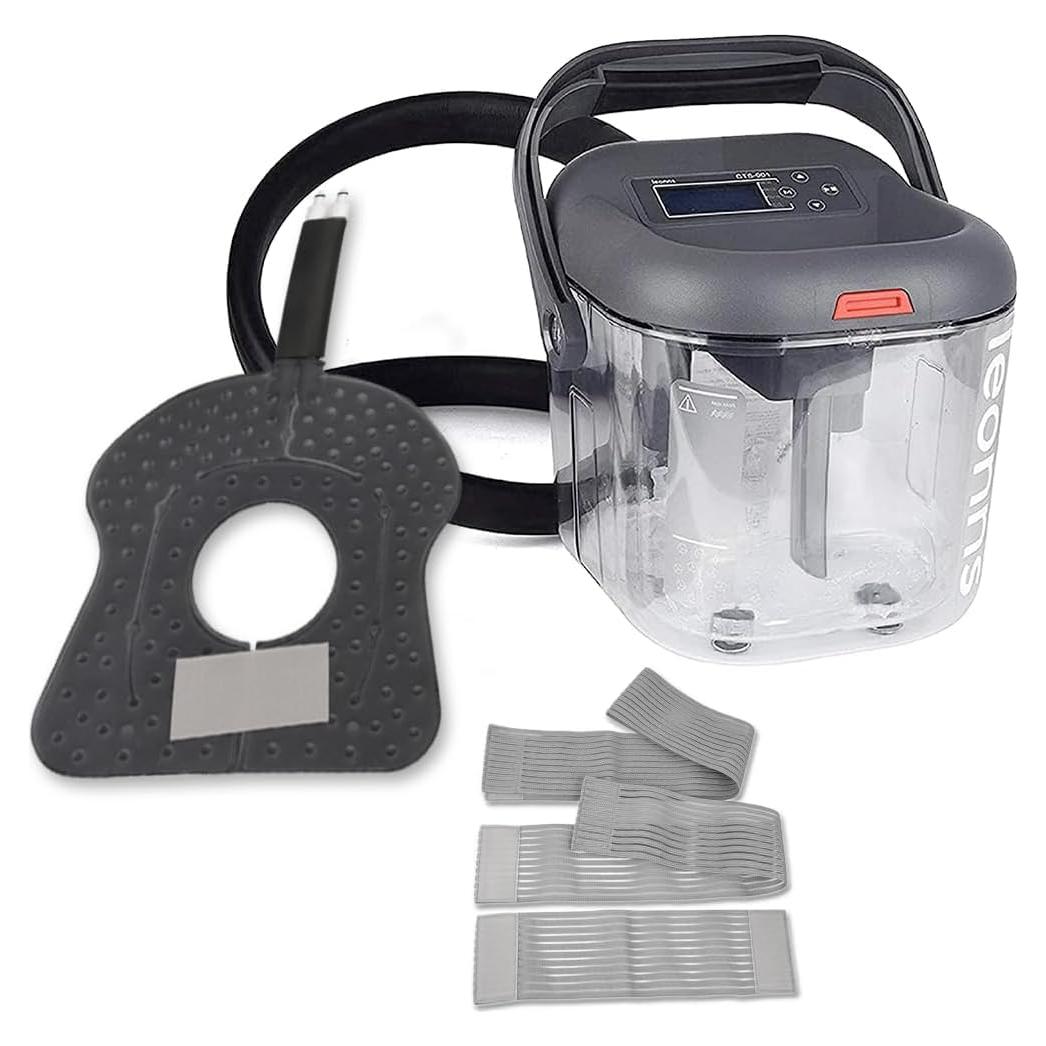 Máquina de Terapia Fría LEONNS con Almohadilla para Rodilla