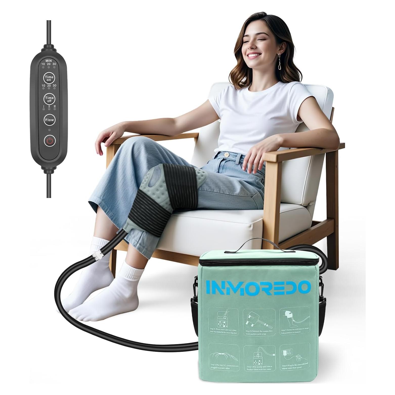 Máquina de Terapia Fría Inmoredo con Temporizador y Masaje