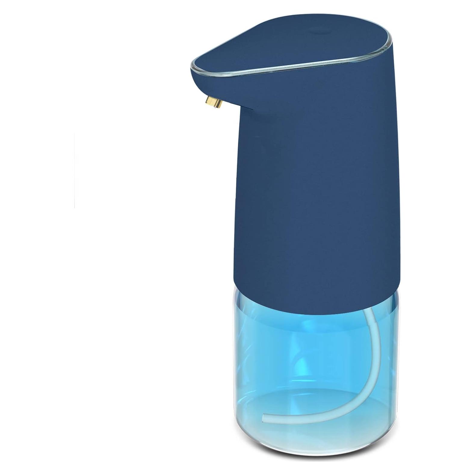Dispensador de Jabón Automático CozyBlue Recargable 413ml Azul