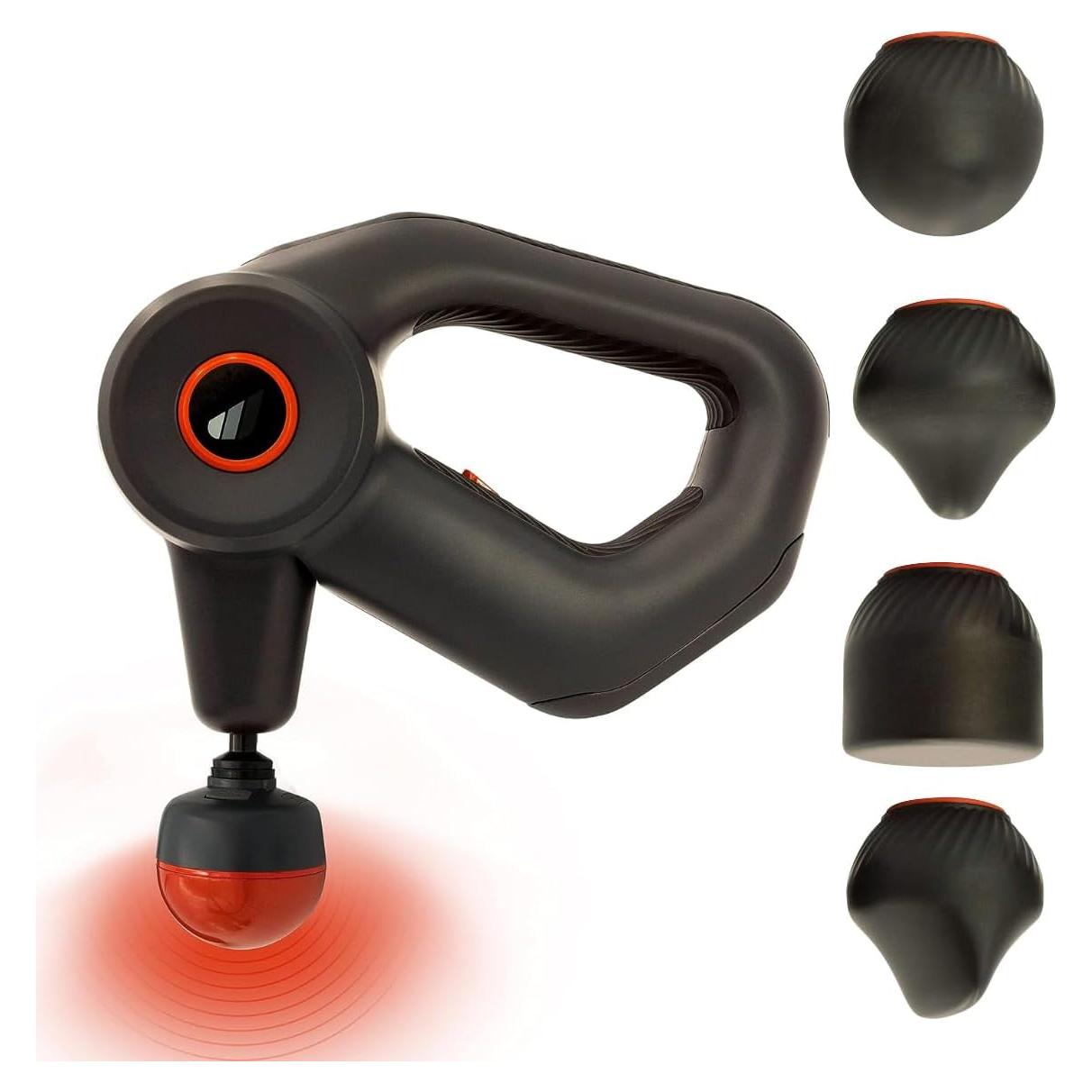 Pistola de Masaje Wellbody 5 con Calor y 5 Velocidades