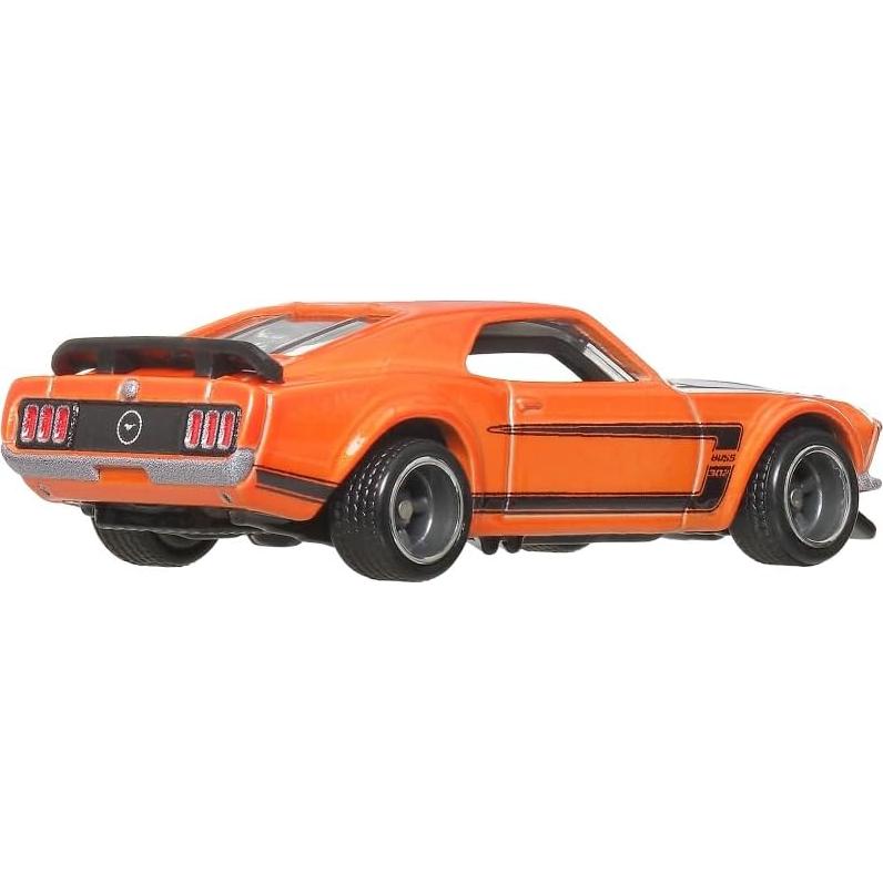Hot Wheels Boss 302 '69 Ford Mustang Juguete Mini Auto Naranja