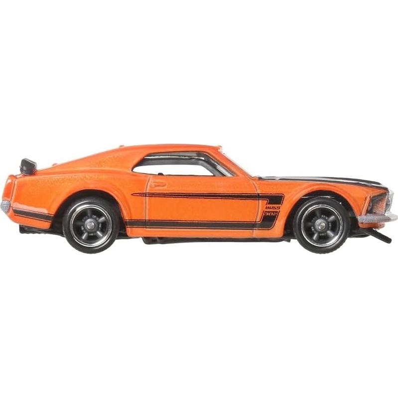 Hot Wheels Boss 302 '69 Ford Mustang Juguete Mini Auto Naranja