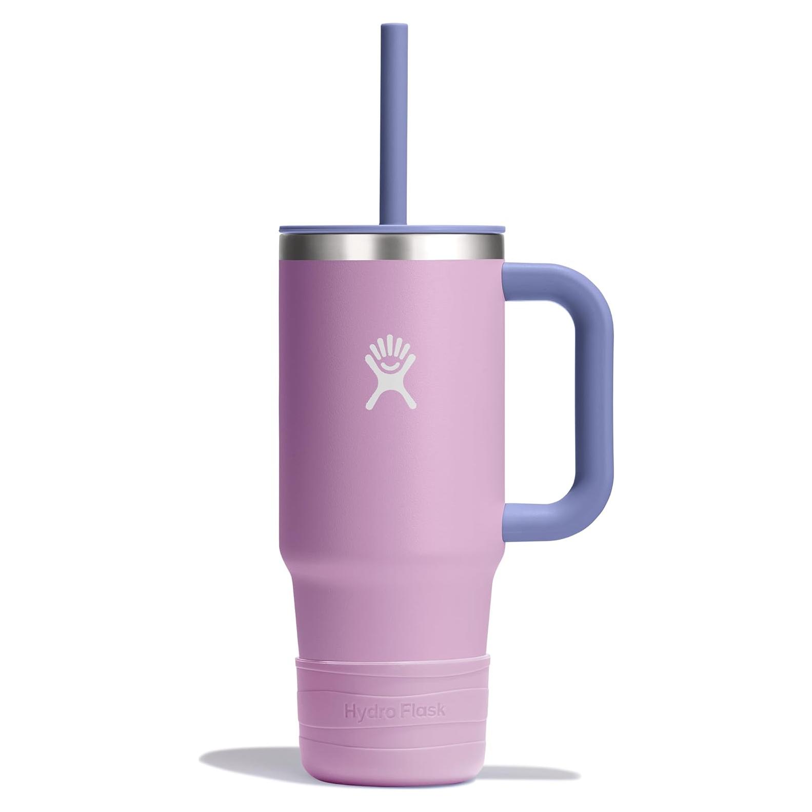 Vaso Hydro Flask para Niños 24 Oz Acero Inoxidable Púrpura
