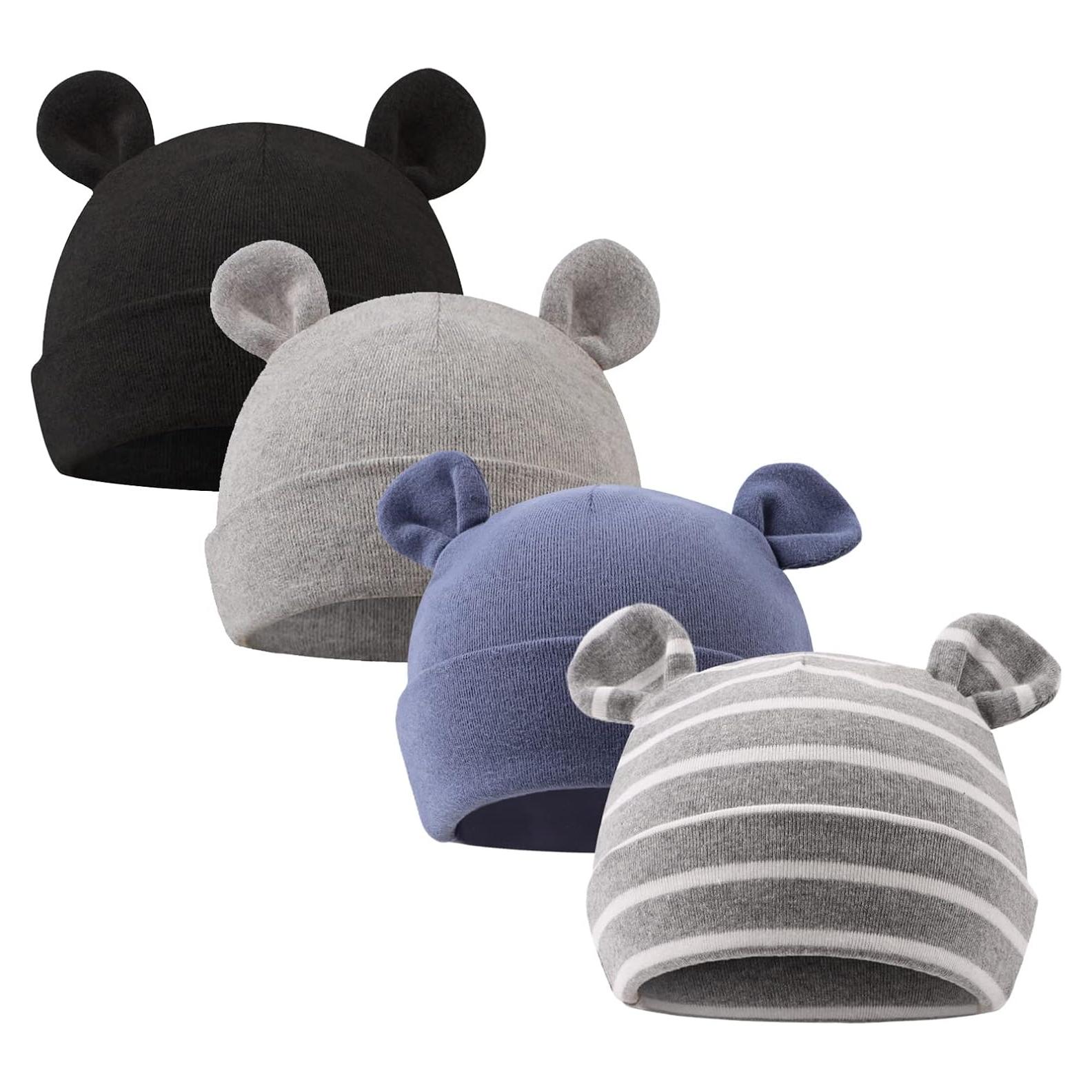 Gorro Hospitalario Newborn Algodón Suave 0-12 Meses