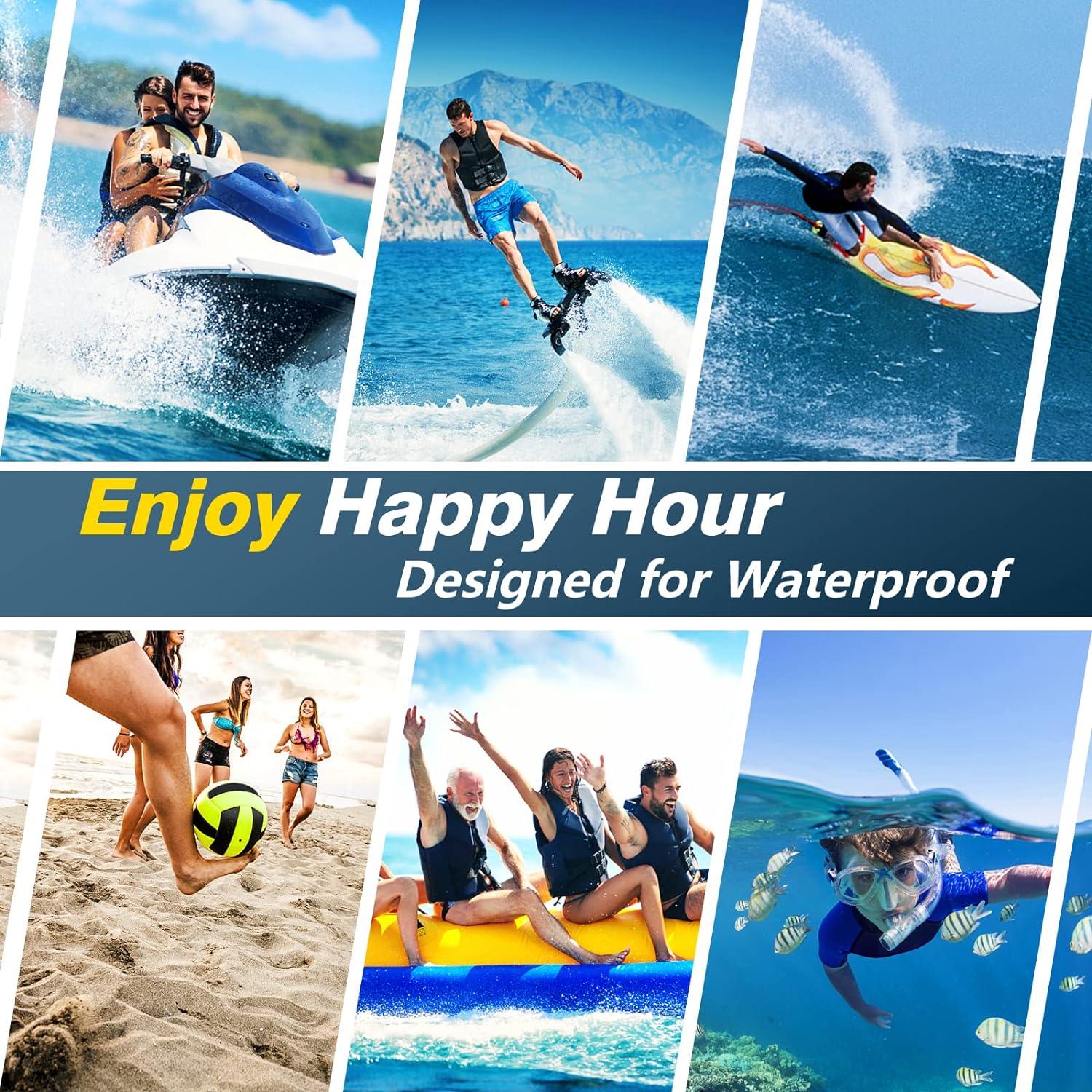 Funda Impermeable Temdan para Teléfono 10" Universal - Negro