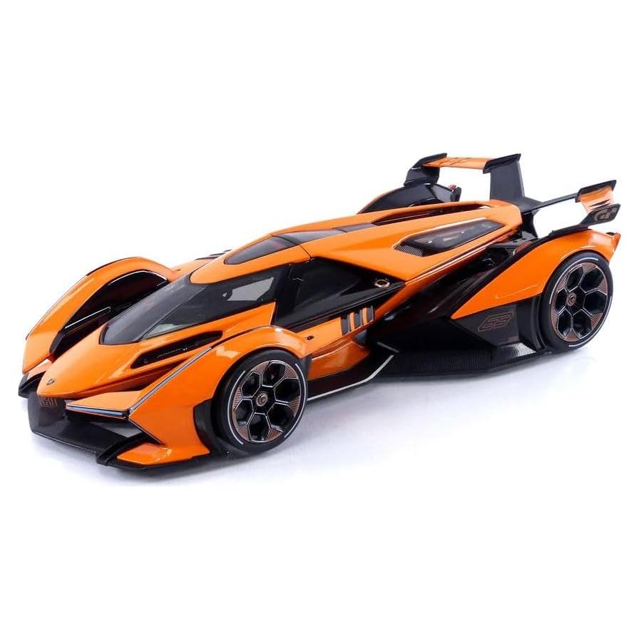 Maisto V12 Vision Gran Turismo 2021 Escala 1:18 Metal Naranja