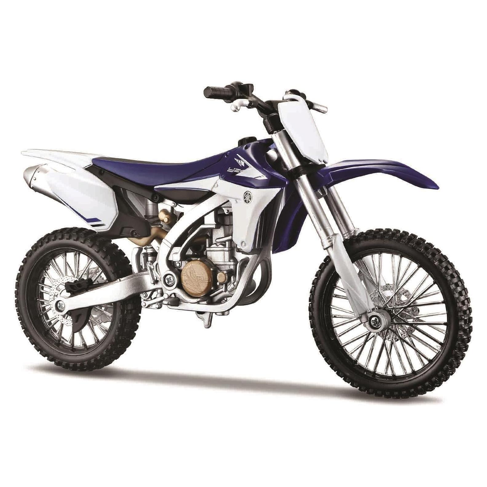 Maisto Kit de Montaje Yamaha YZ450F 1:12 - Motocicleta Detallada