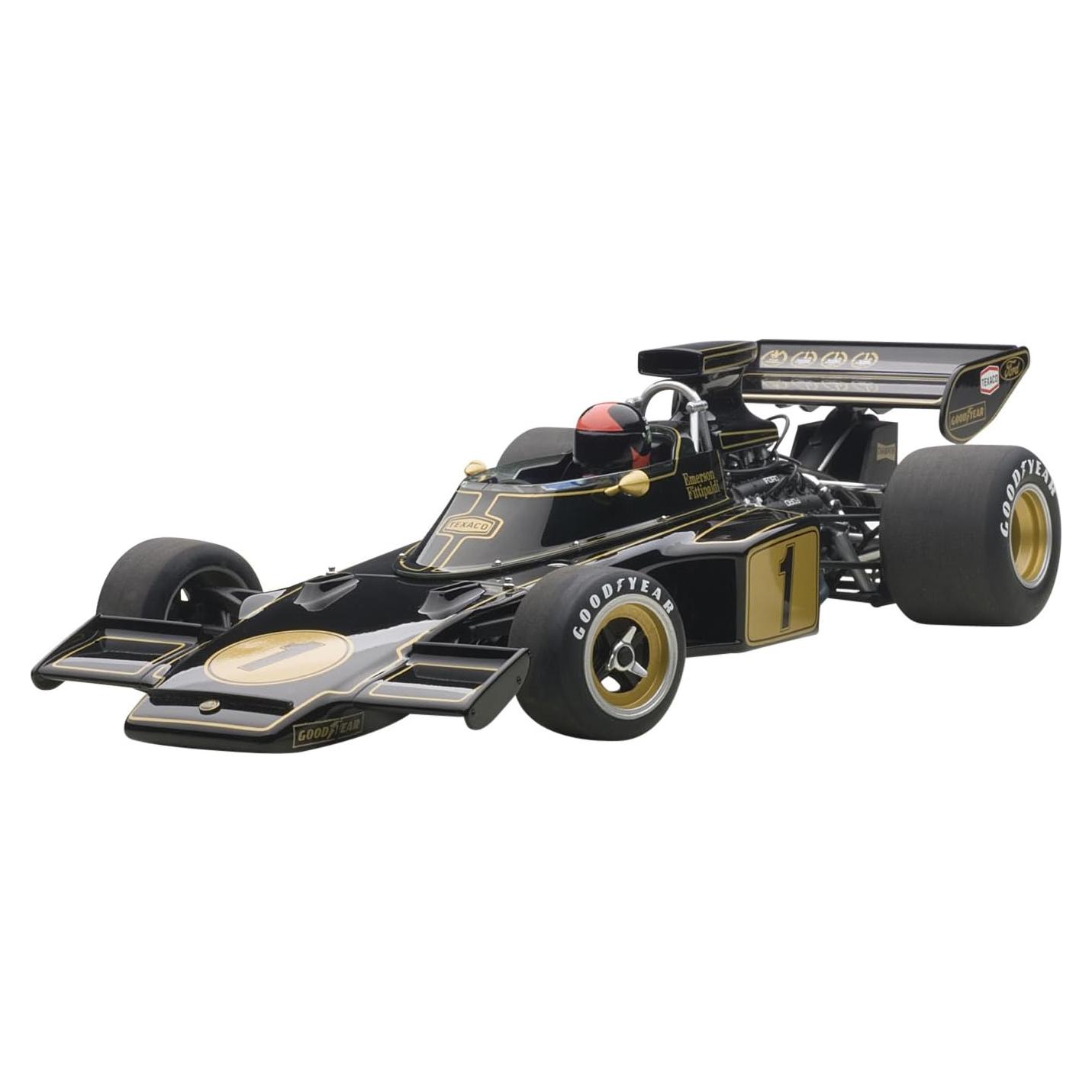 Autoart Lotus 72E 1973 Emerson Fittipaldi 1:18 con figura