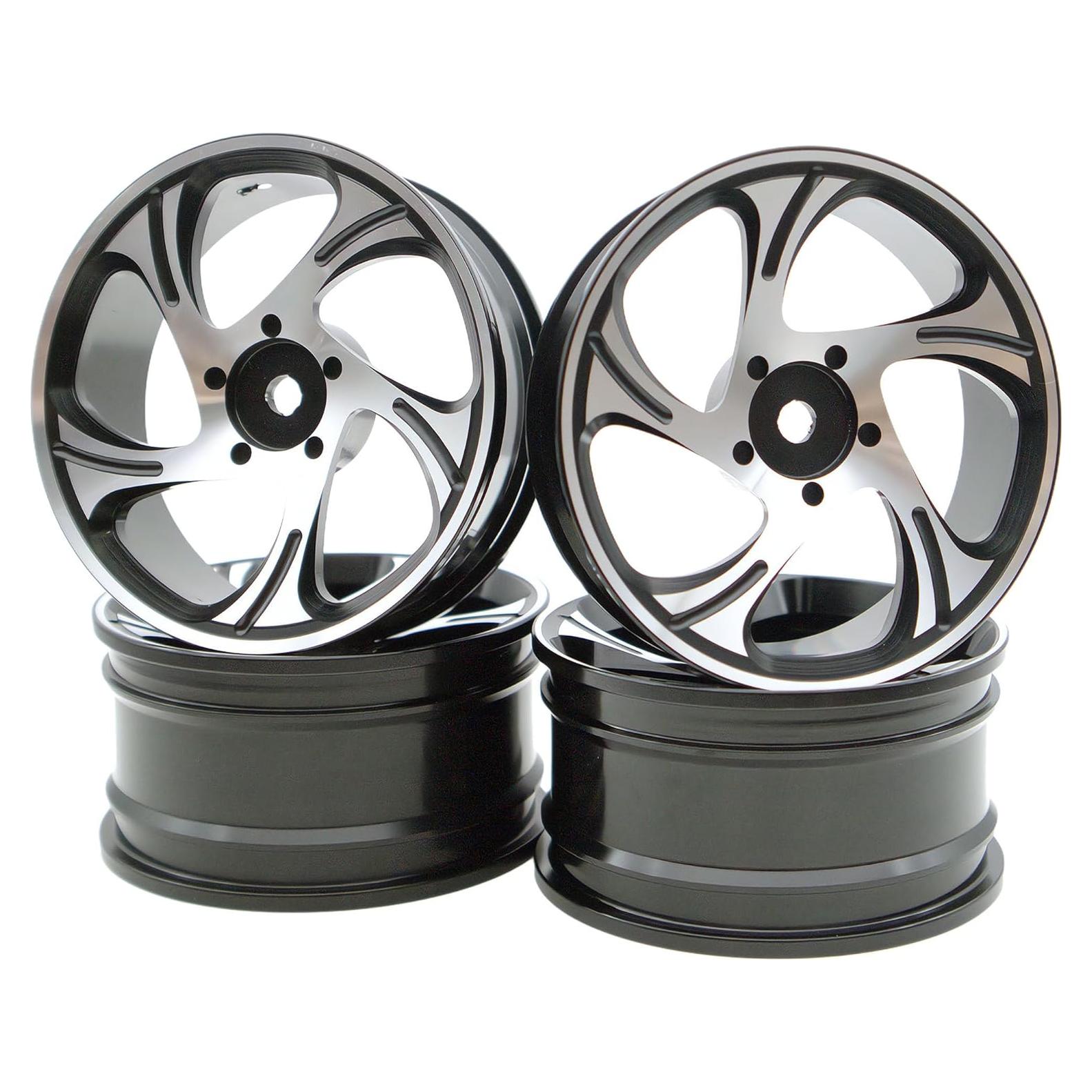 Neumáticos de Drift RC 1/10 TxXrcss Aluminio 4Pcs 52mm