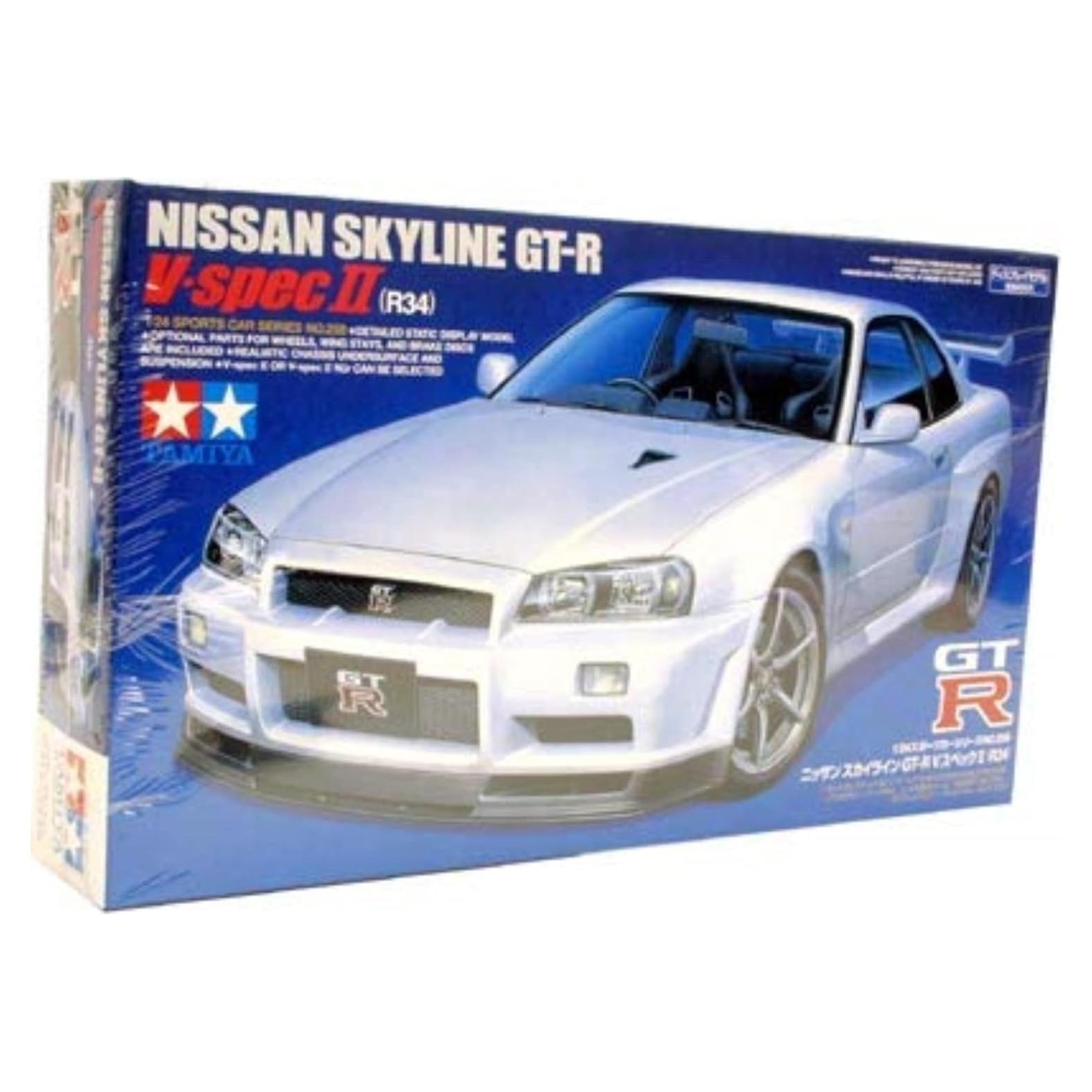 Modelo a Escala Tamiya 1/24 Nissan Skyline GT-R V-Spec