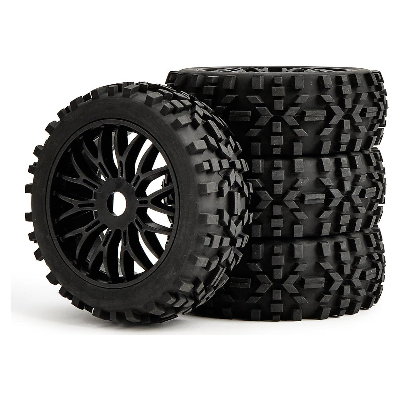 4 Neumáticos RC 1/8 KINGOKAY Rally Off Road 117mm