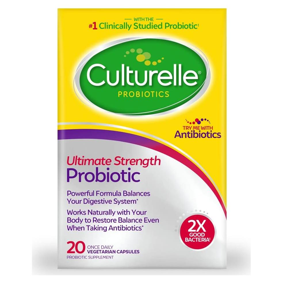 Culturelle Probiotico Fuerza Ultima 20 Mil Millones CFUs