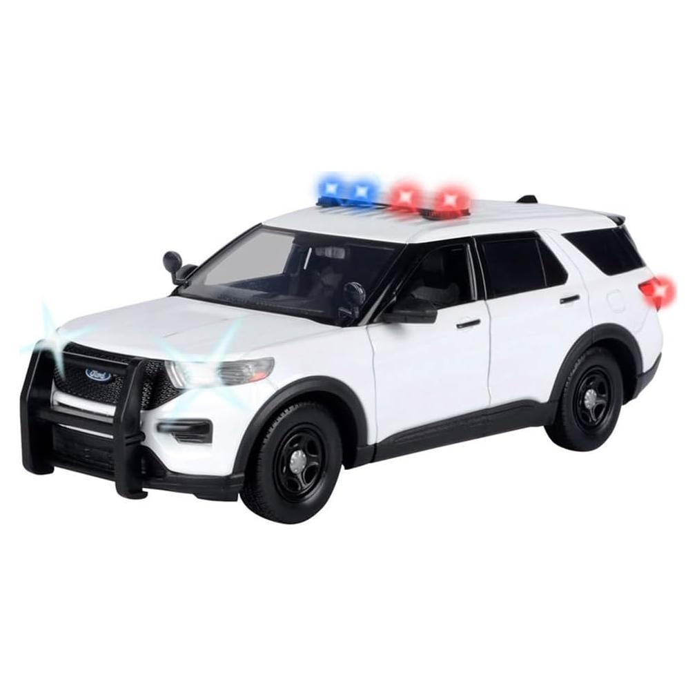 Coche de Diecast Interceptor de Policía 2022 Motormax 1/24