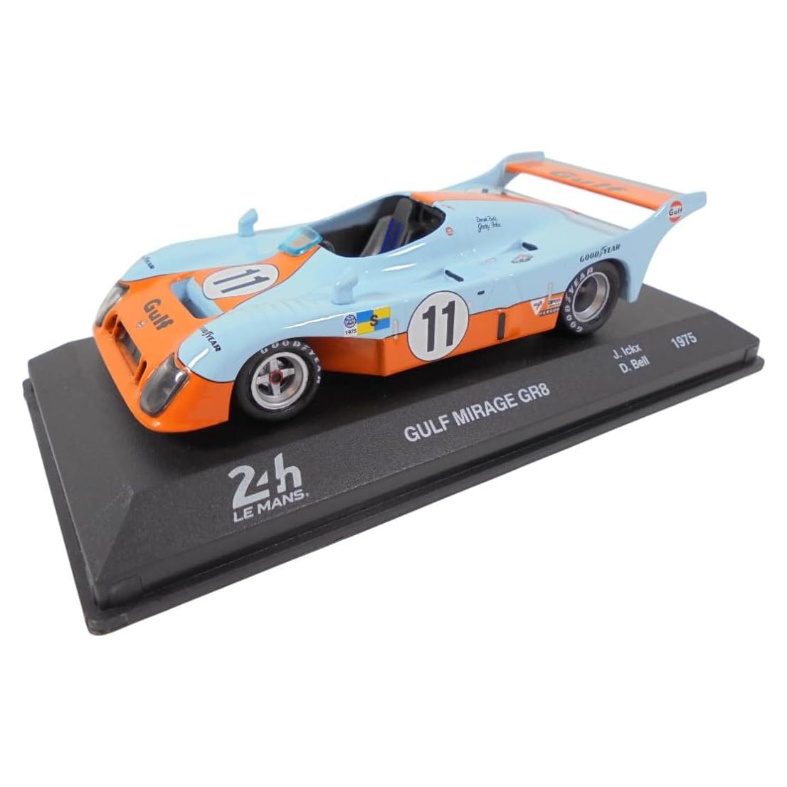 Coche a Escala 1:43 OPO 10 Gulf Mirage GR8 Le Mans 1975