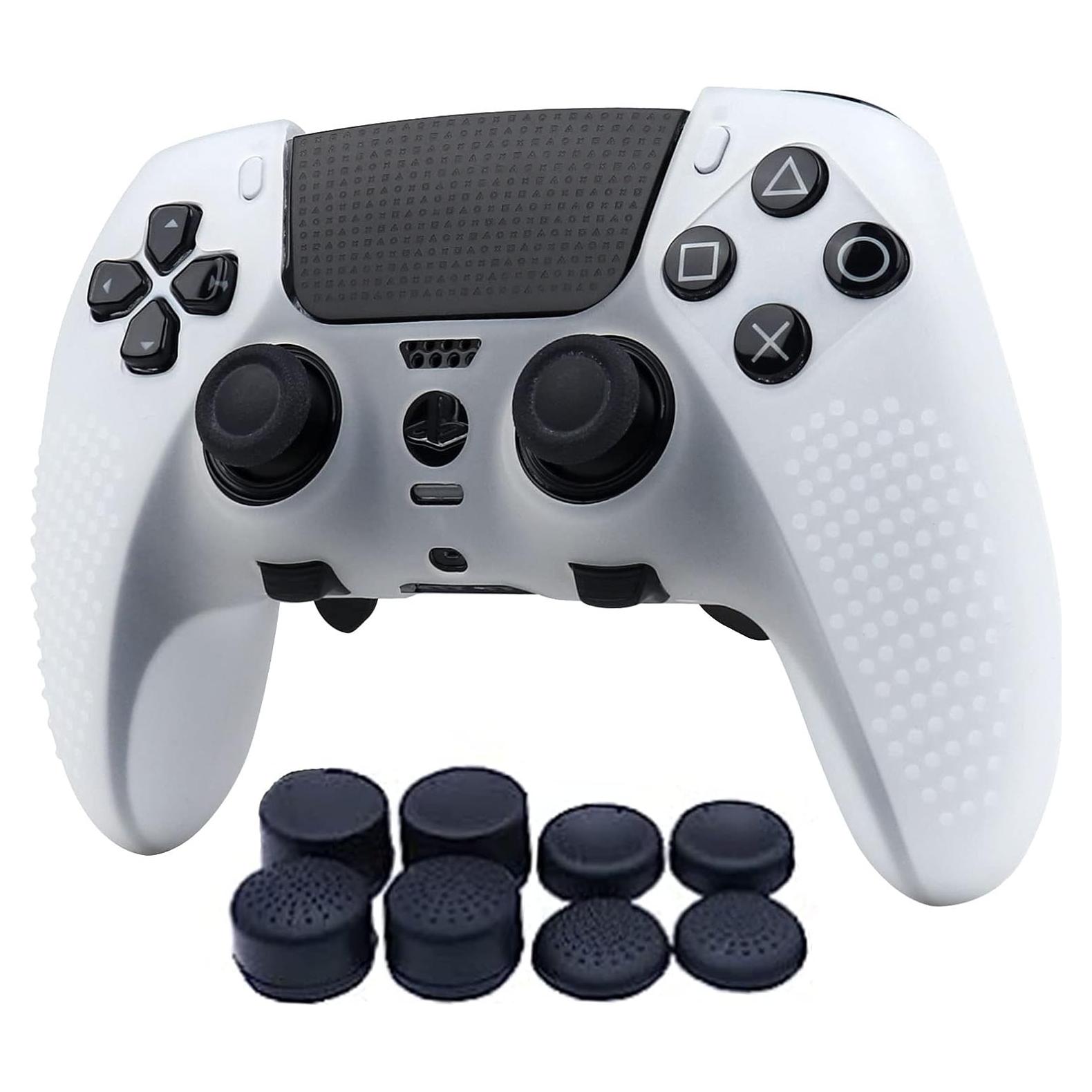 Cubierta de Silicona Ralan para Controlador PS5 Edge con Agarraderas