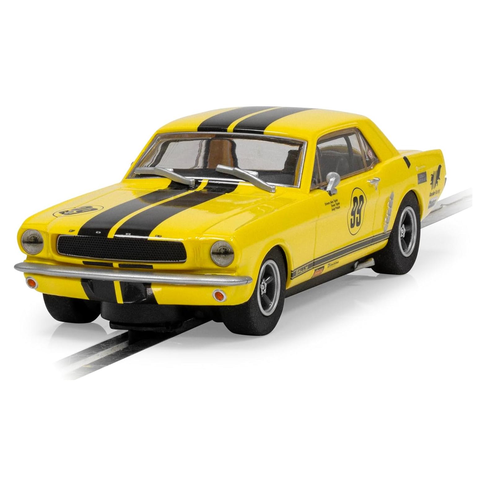 Coche Slot Scalextric Ford Mustang Rassler Racing 19x10x8cm