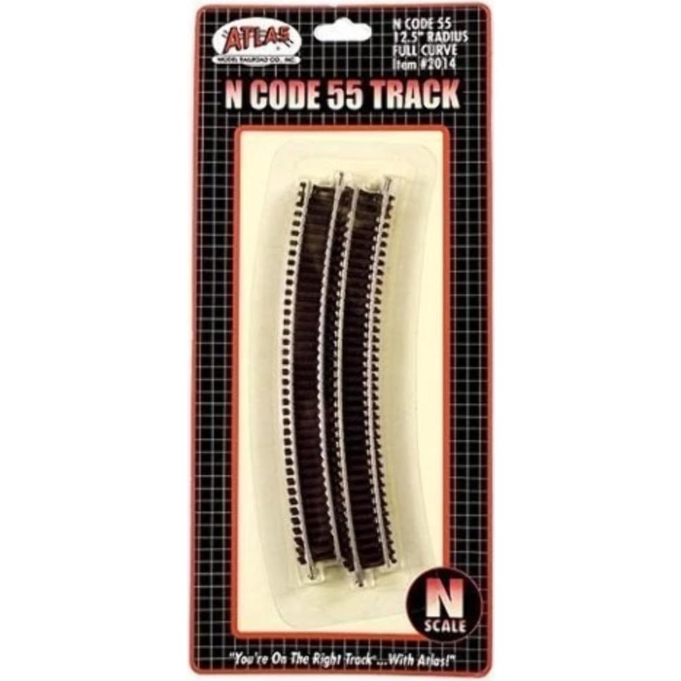 Pista Curva Completa N Code 55 Atlas 31.75 cm (6 piezas)