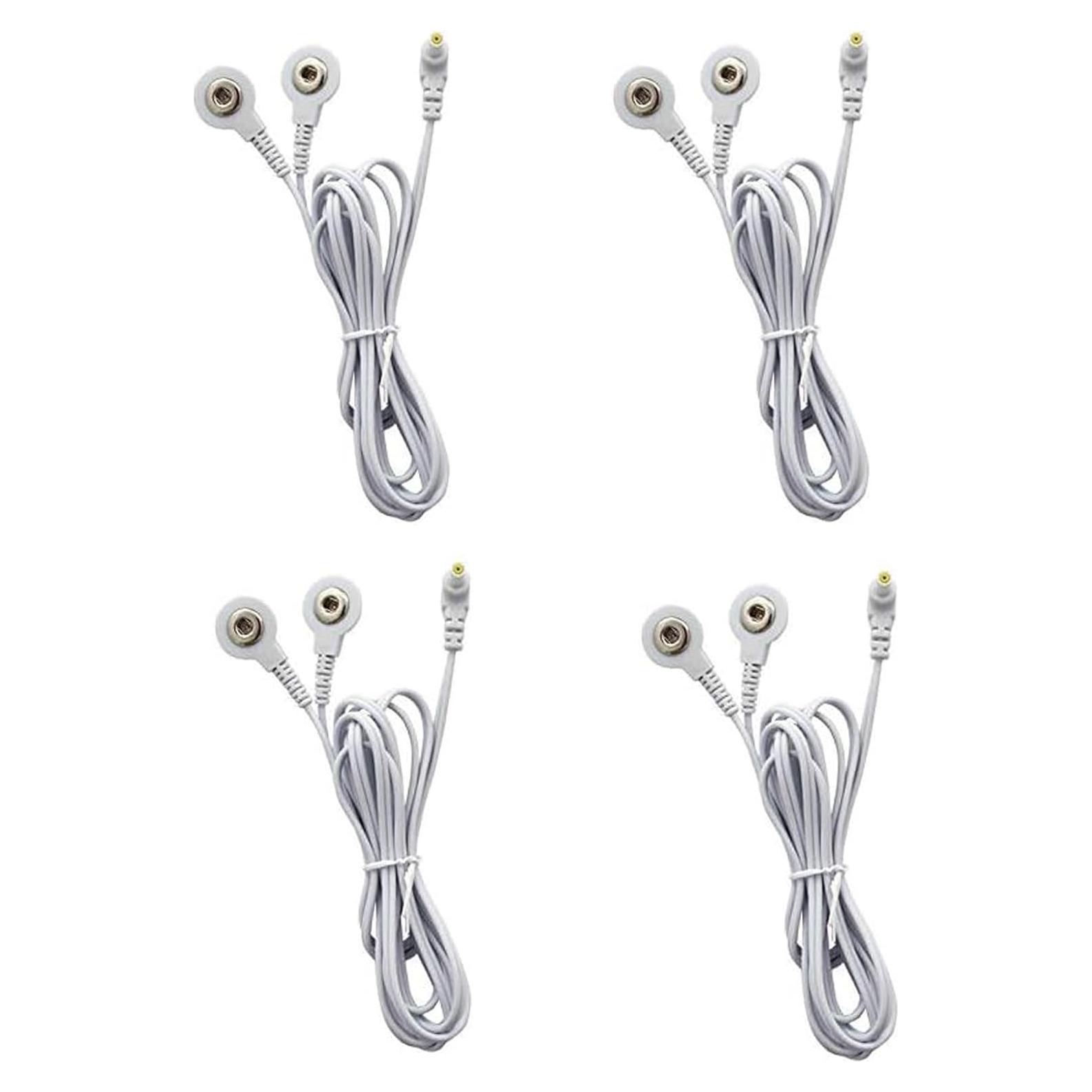 Cables de Reemplazo TENS VOVOU 2.35mm - Paquete de 4