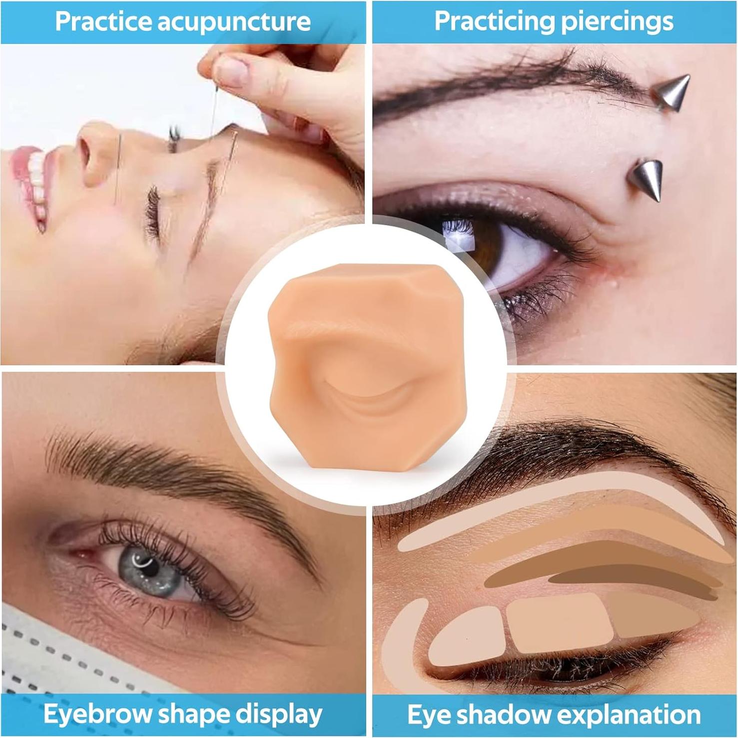 Modelo Ojo Izquierdo de Silicona Ultrassist para Práctica Médica